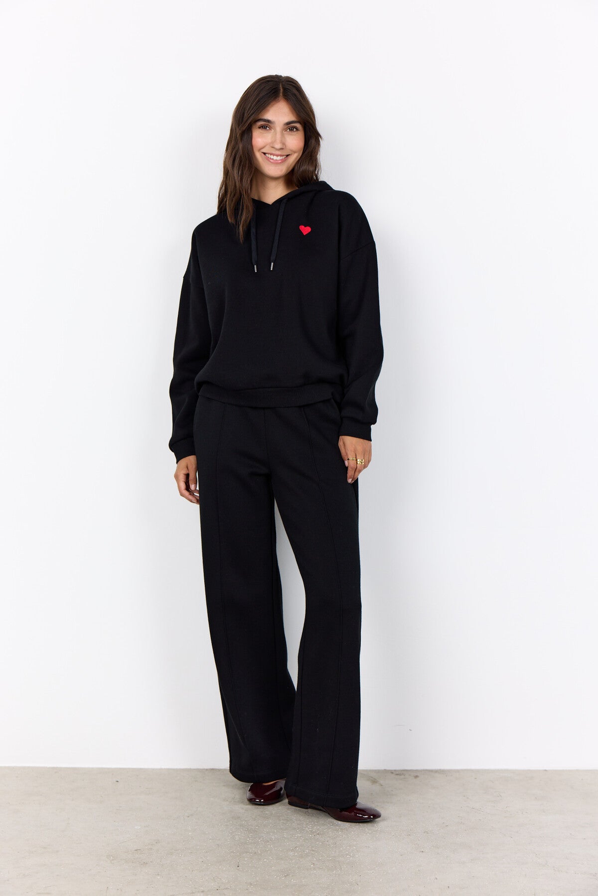 SC-ANGELIN 19 Sweatshirt Svart