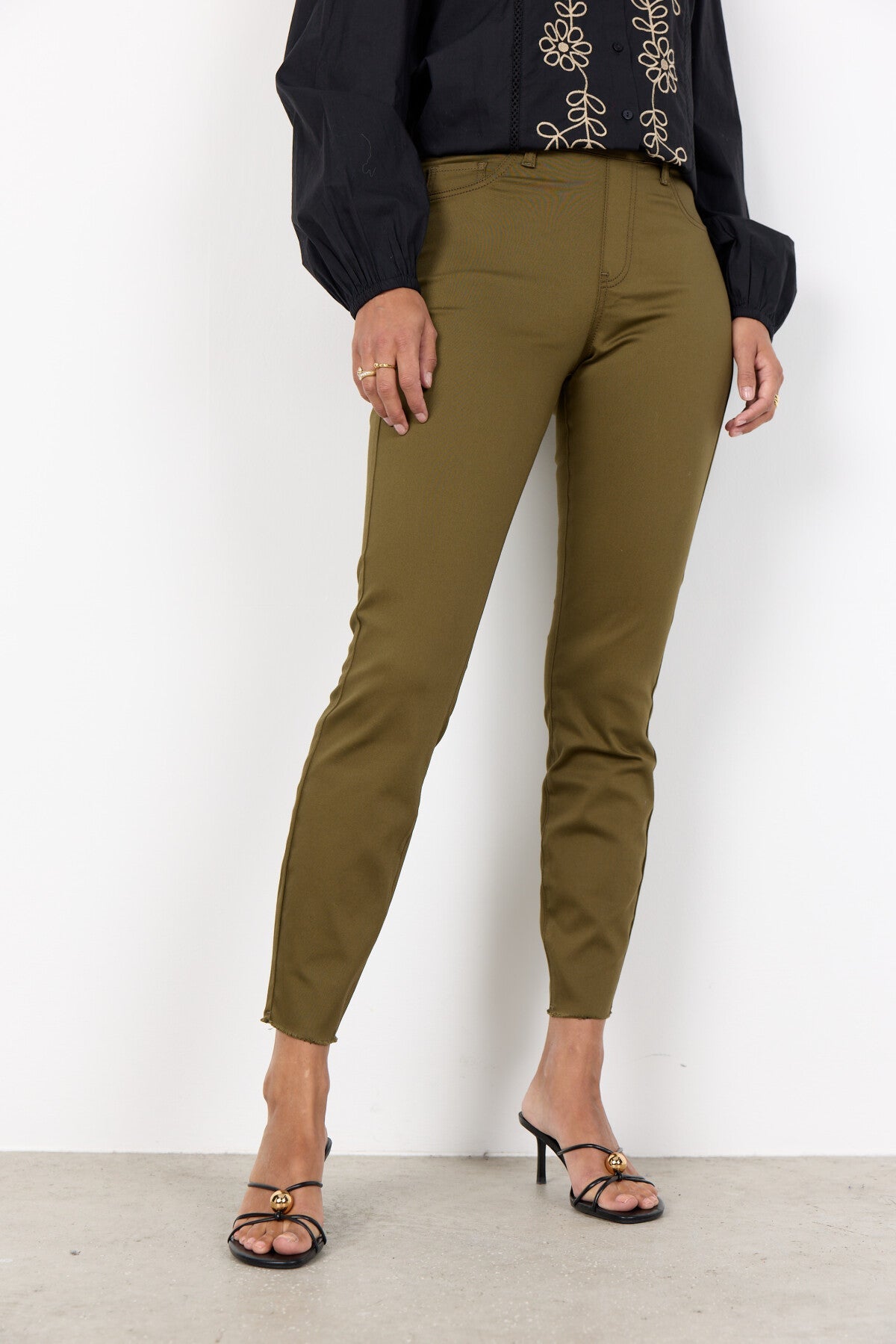 SC-NADIRA 1-B Byxor Mörkgrön