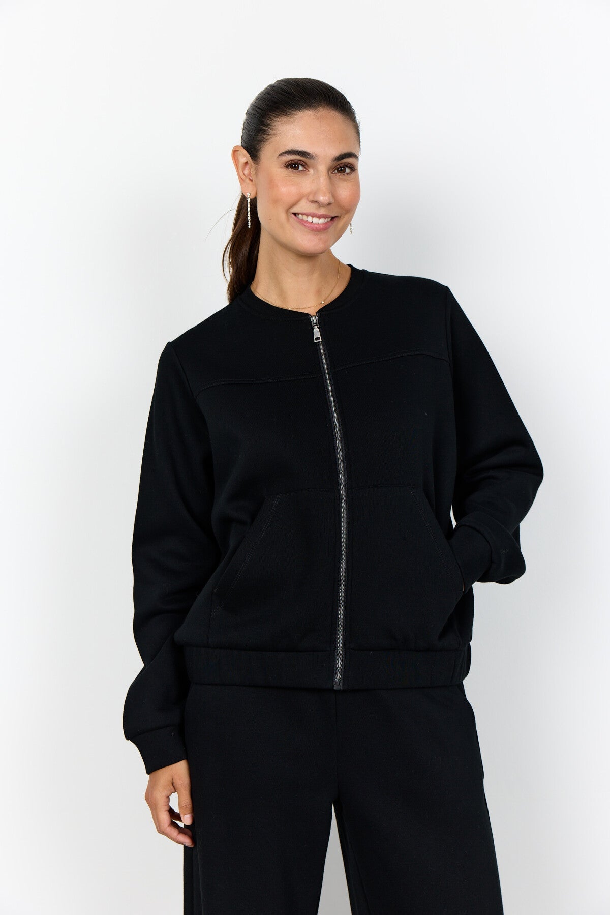 SC-ANGELIN 3 Cardigan Svart