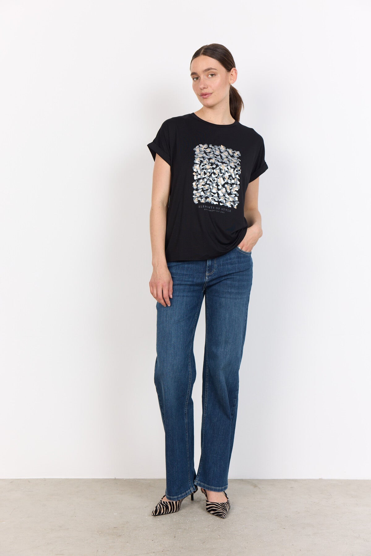 SC-MARICA FP 337 T-shirt Svart