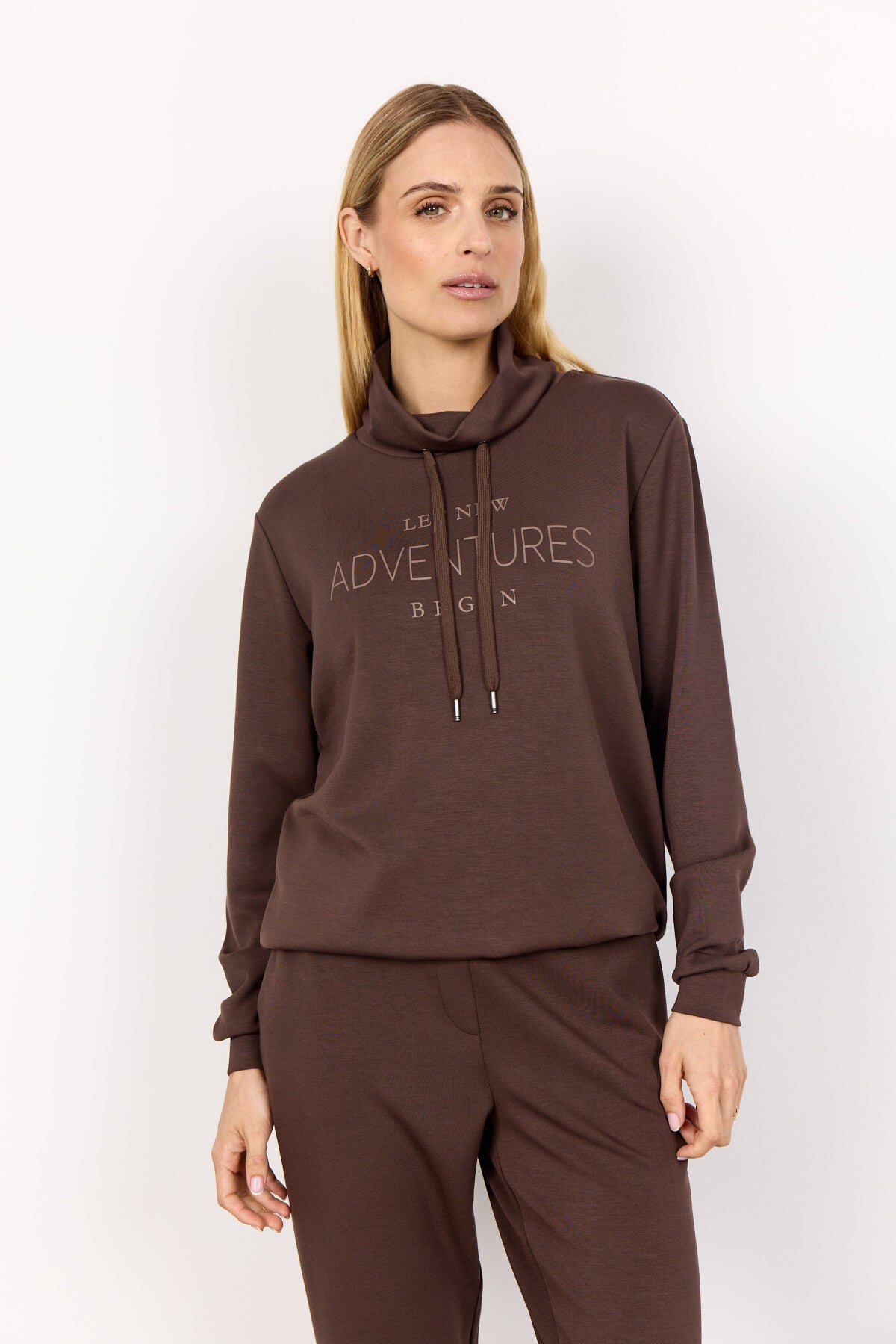 SC-BANU 248 Sweatshirt Mörkbrun
