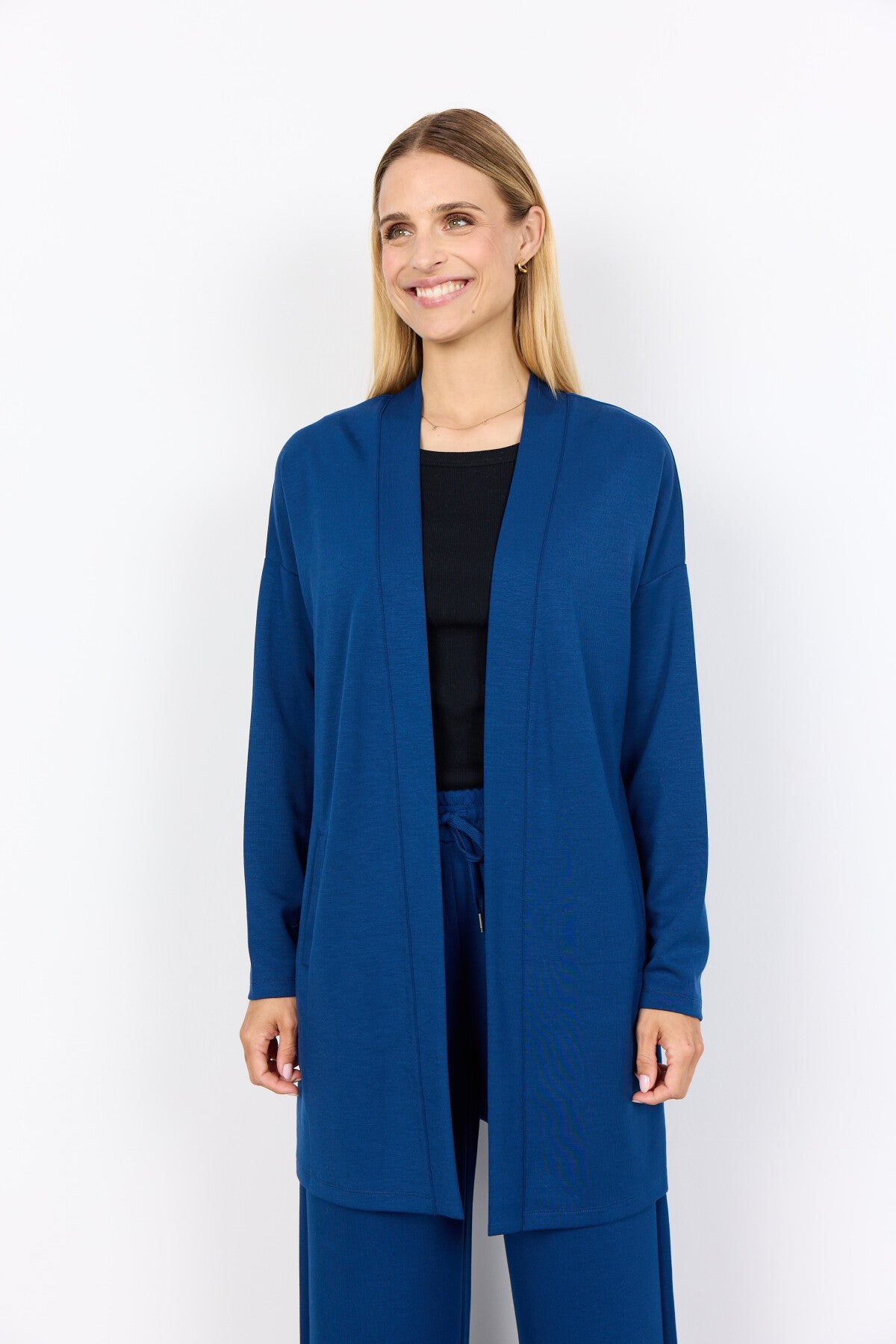 SC-BANU 221 Cardigan mörkblå