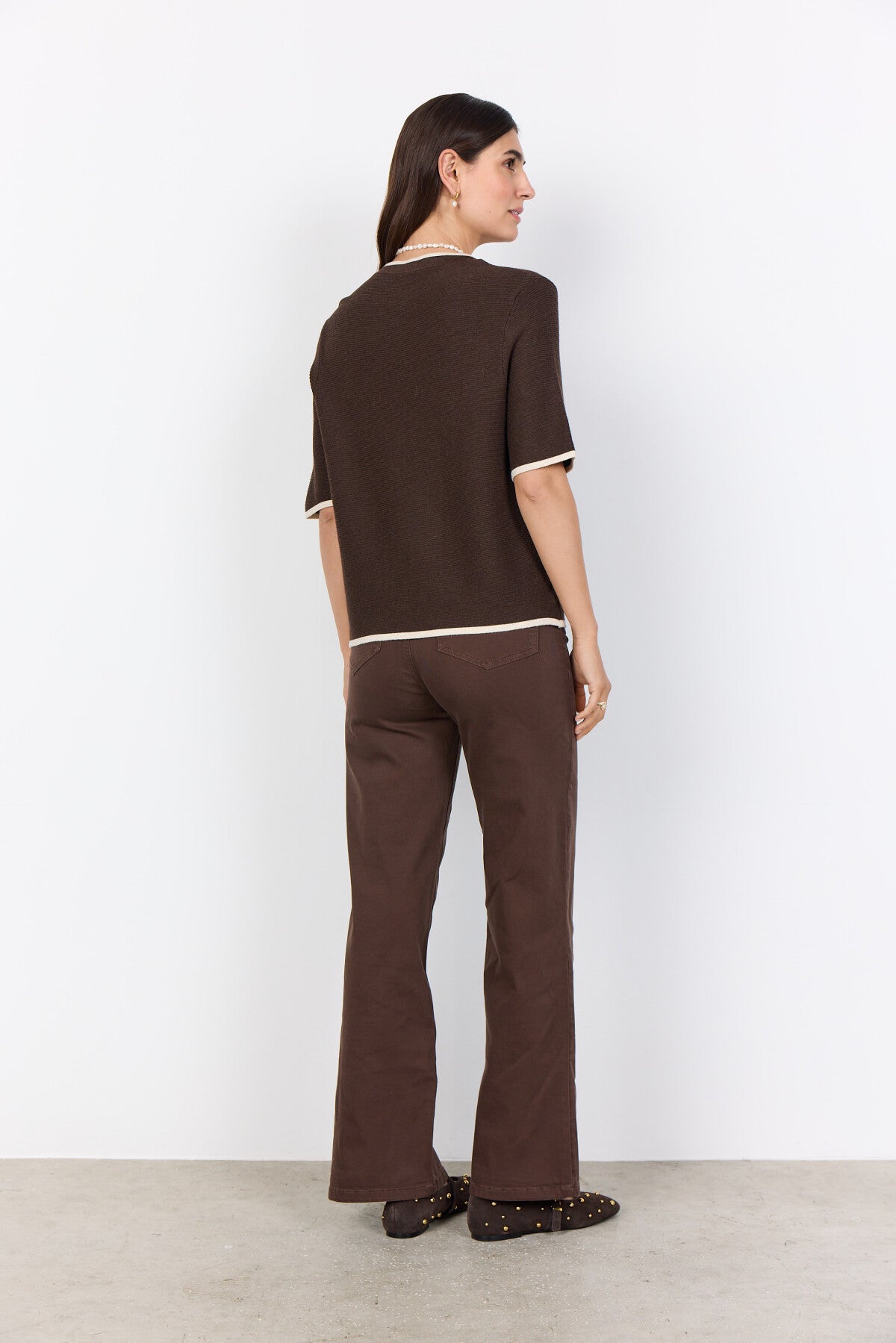 SC-DOLLIE 793 Pullover Mörkbrun