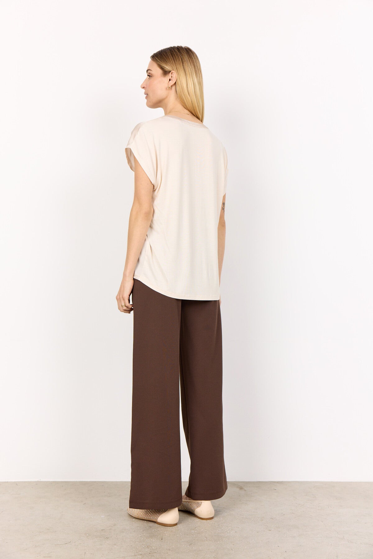 SC-THILDE 43 T-shirt Cream