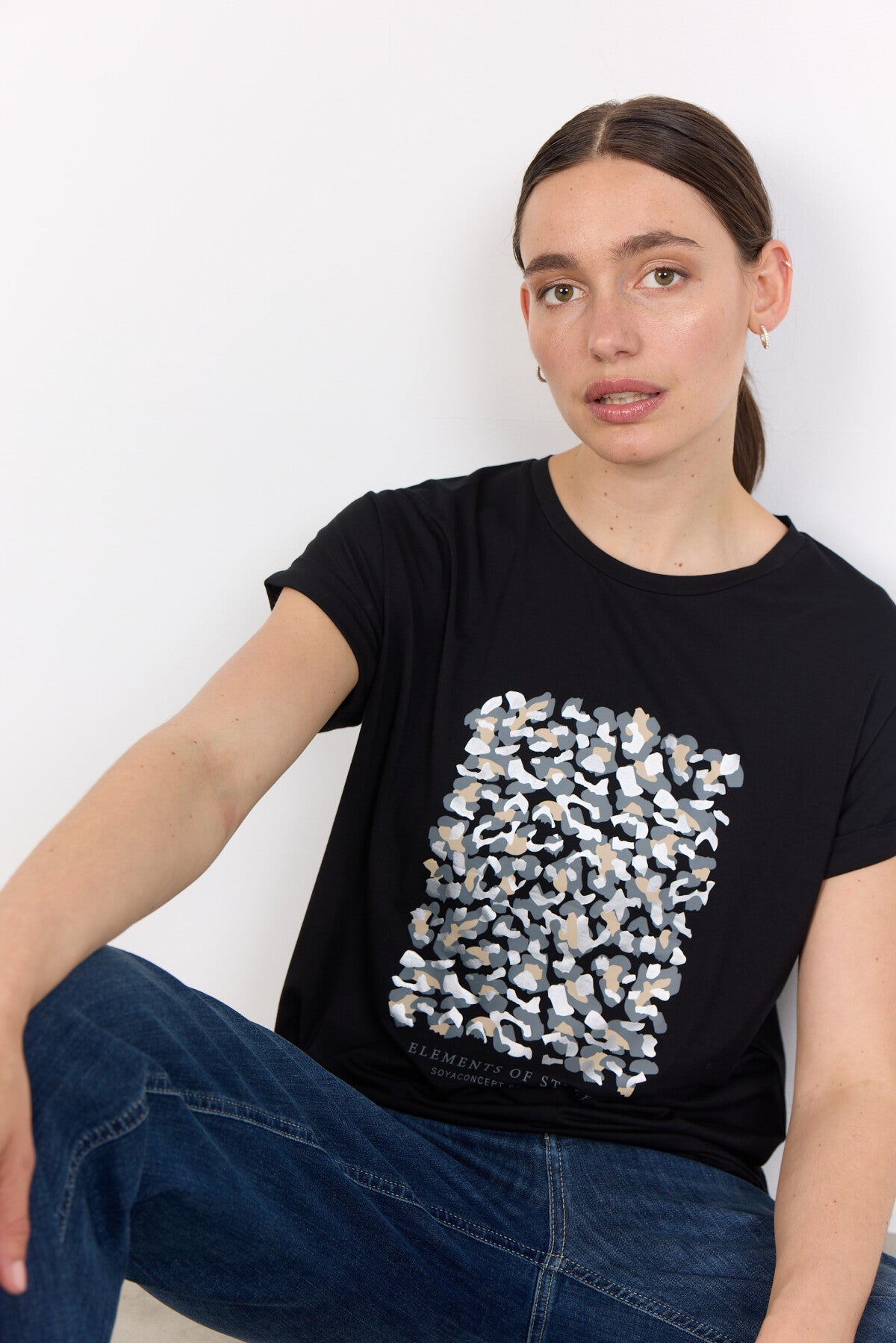 SC-MARICA FP 337 T-shirt Svart