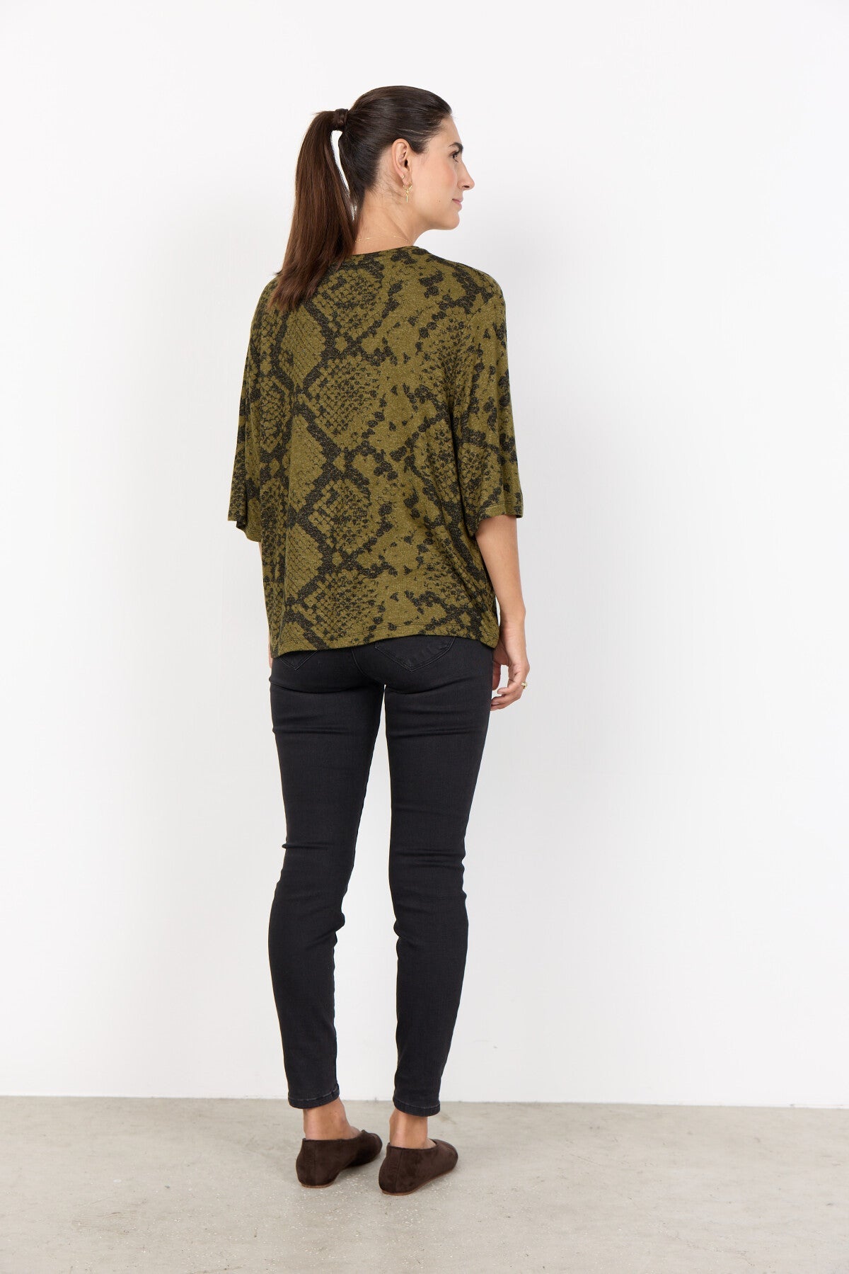 SC-BIARA AOP 144 T-shirt Mörkgrön