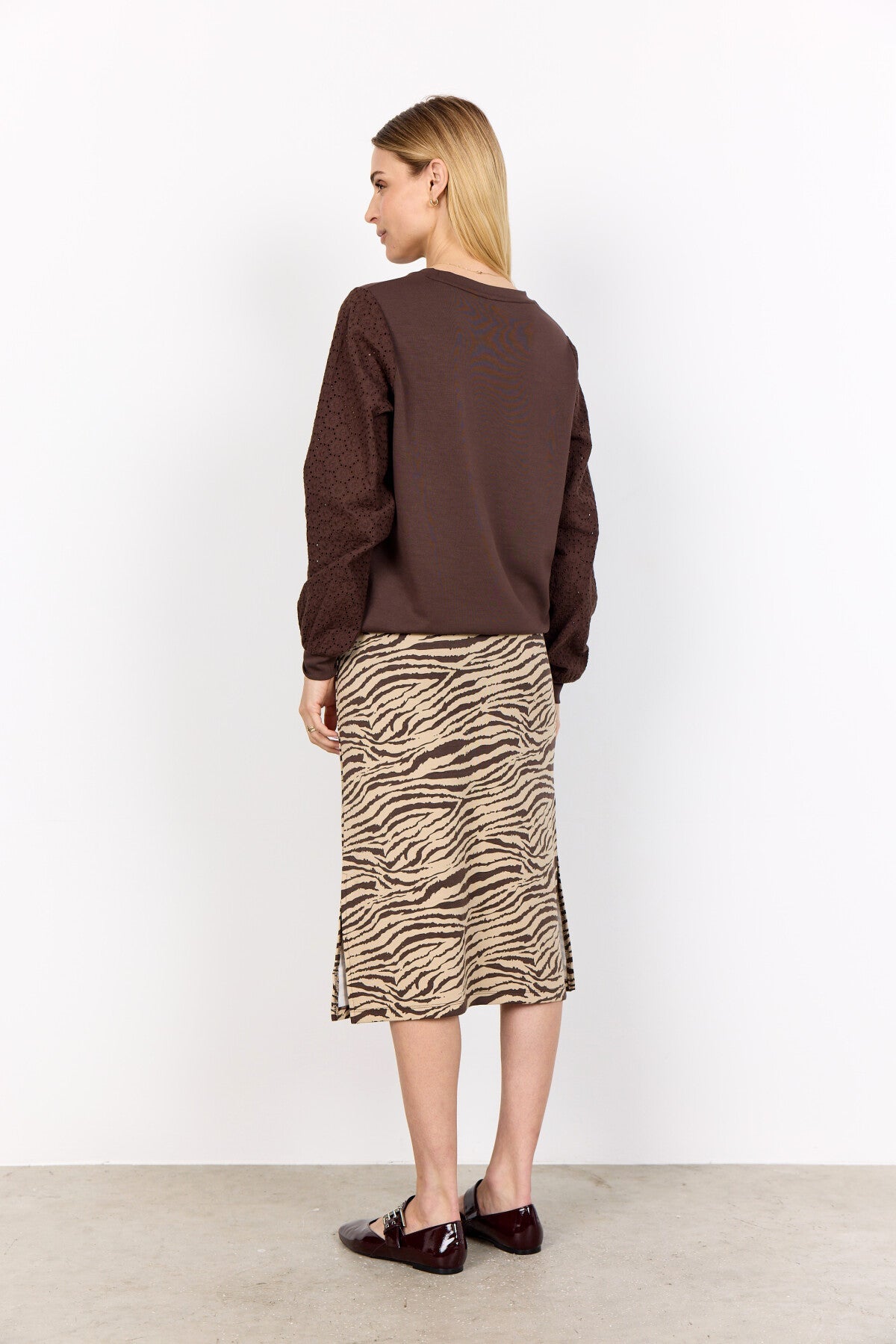 SC-BANU 247 Sweatshirt Mörkbrun