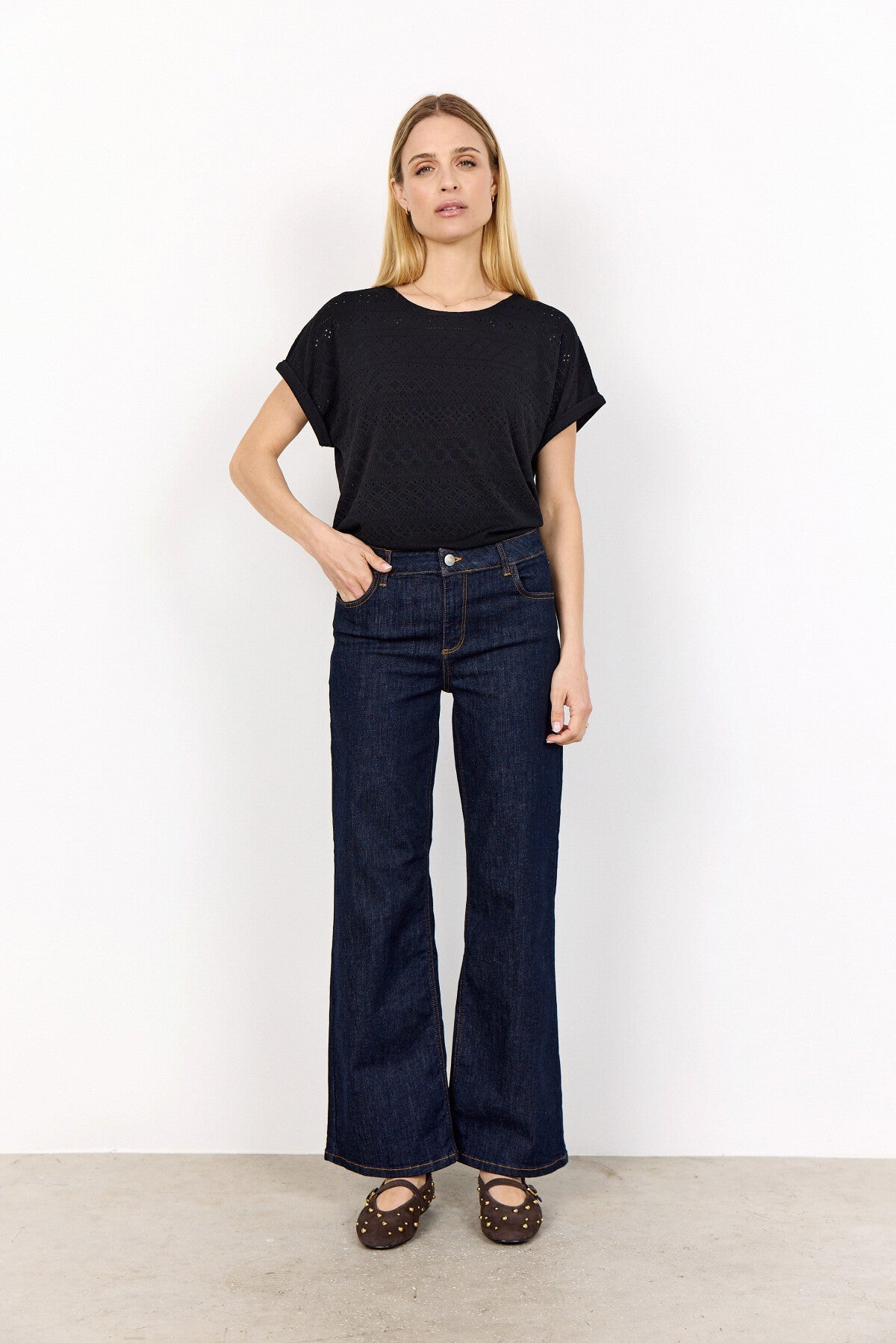 SC-SATINE 2 T-shirt Svart
