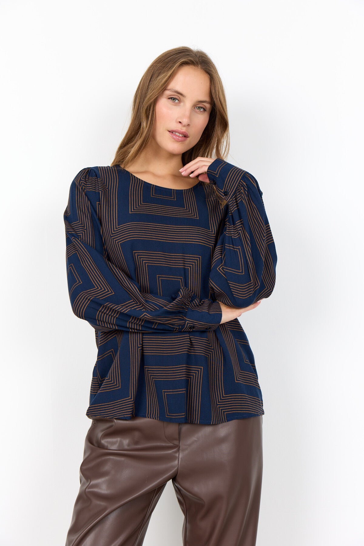 SC-ANNABEL 1 Blus mörkblå
