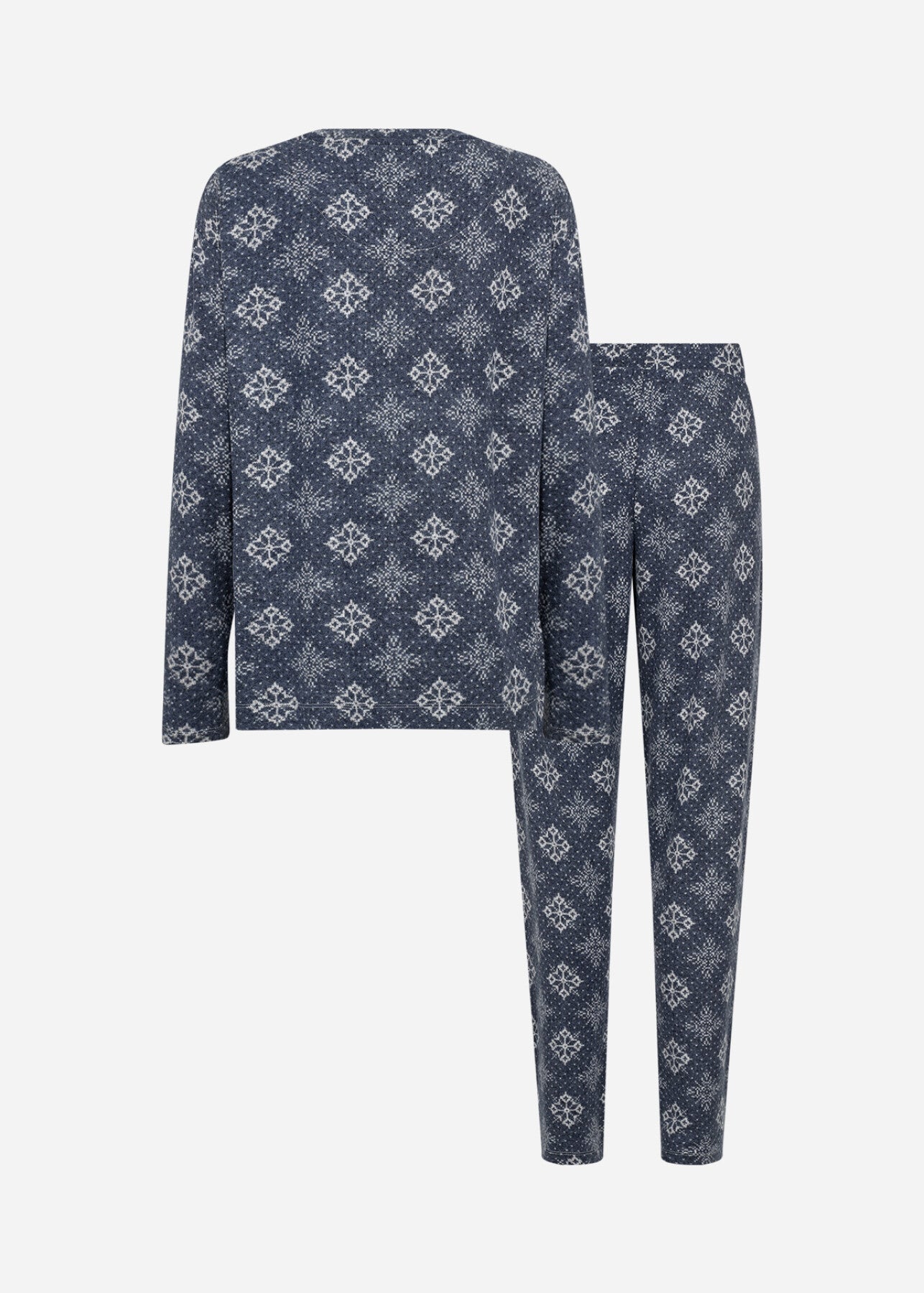 SC-BIARA AOP SET 150 Pyjamas mörkblå