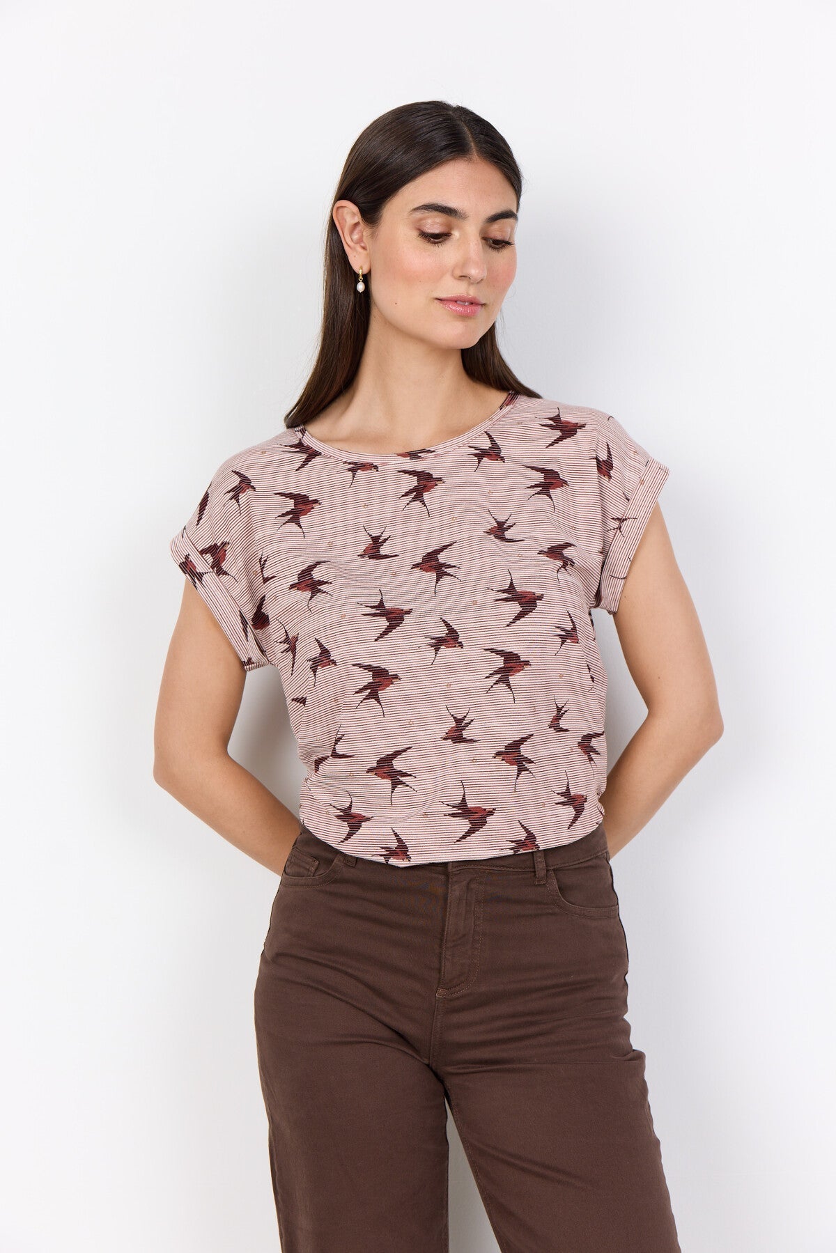 SC-GALINA 62 T-shirt Roströd