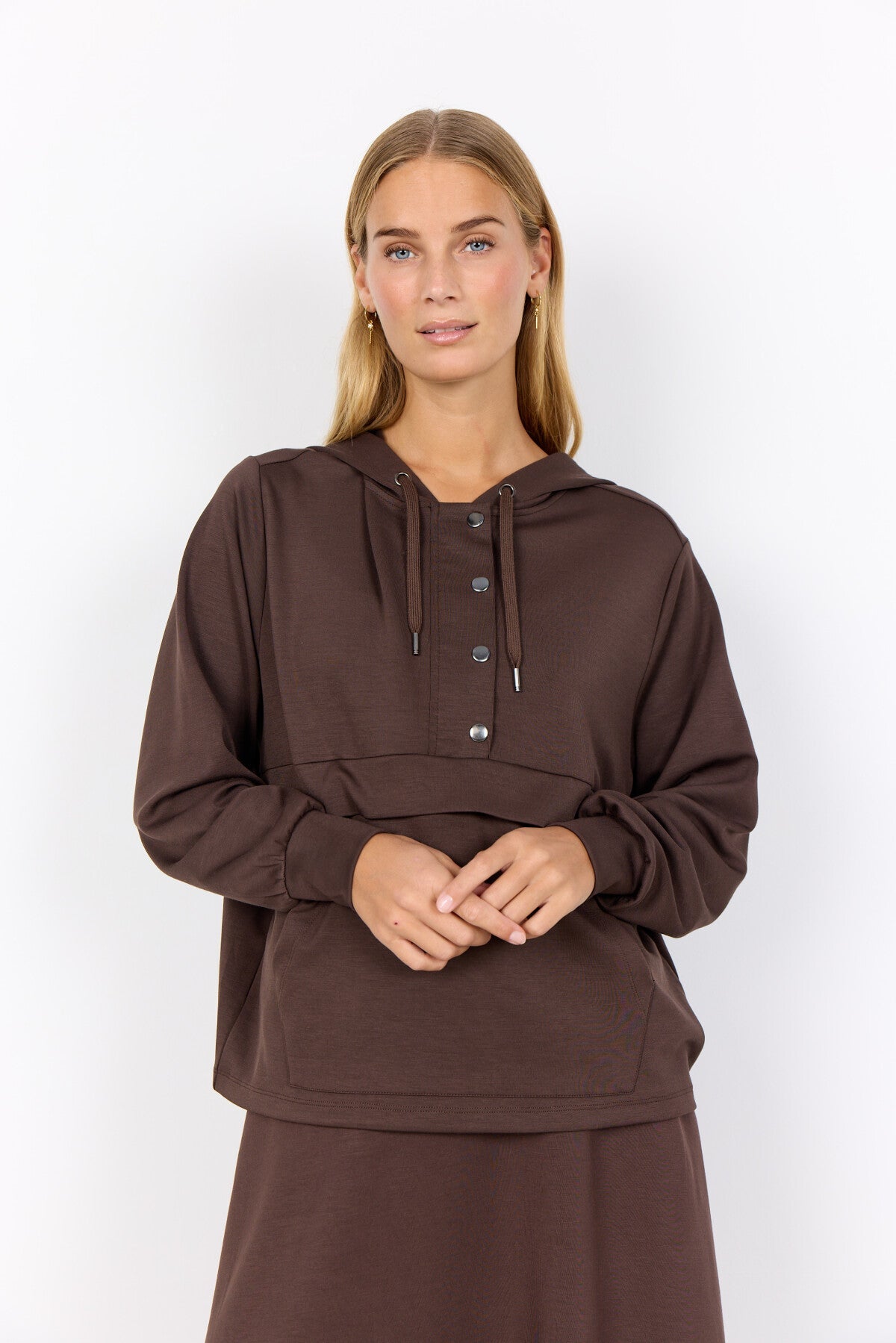 SC-BANU 263 Sweatshirt Mörkbrun