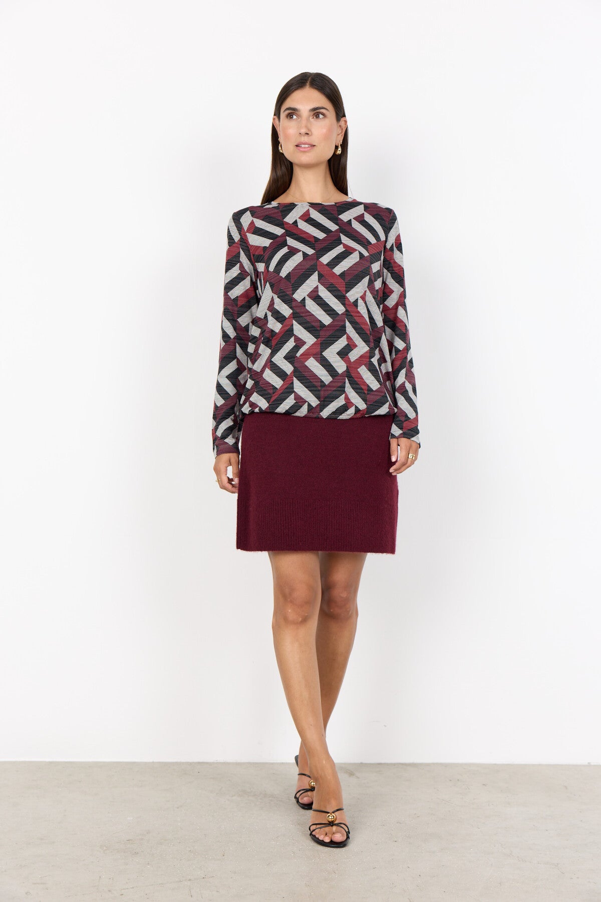 SC-GALINA 64 Blus Mörkröd