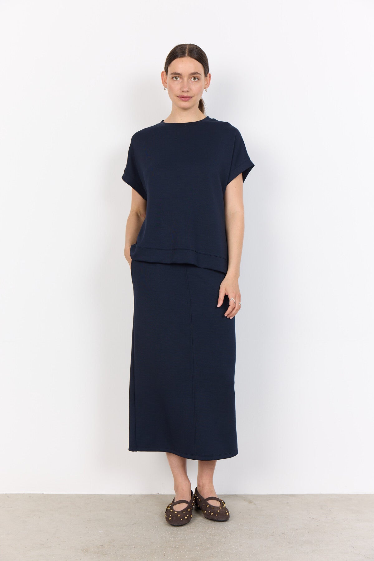 SC-BANU 245 Blus Navy