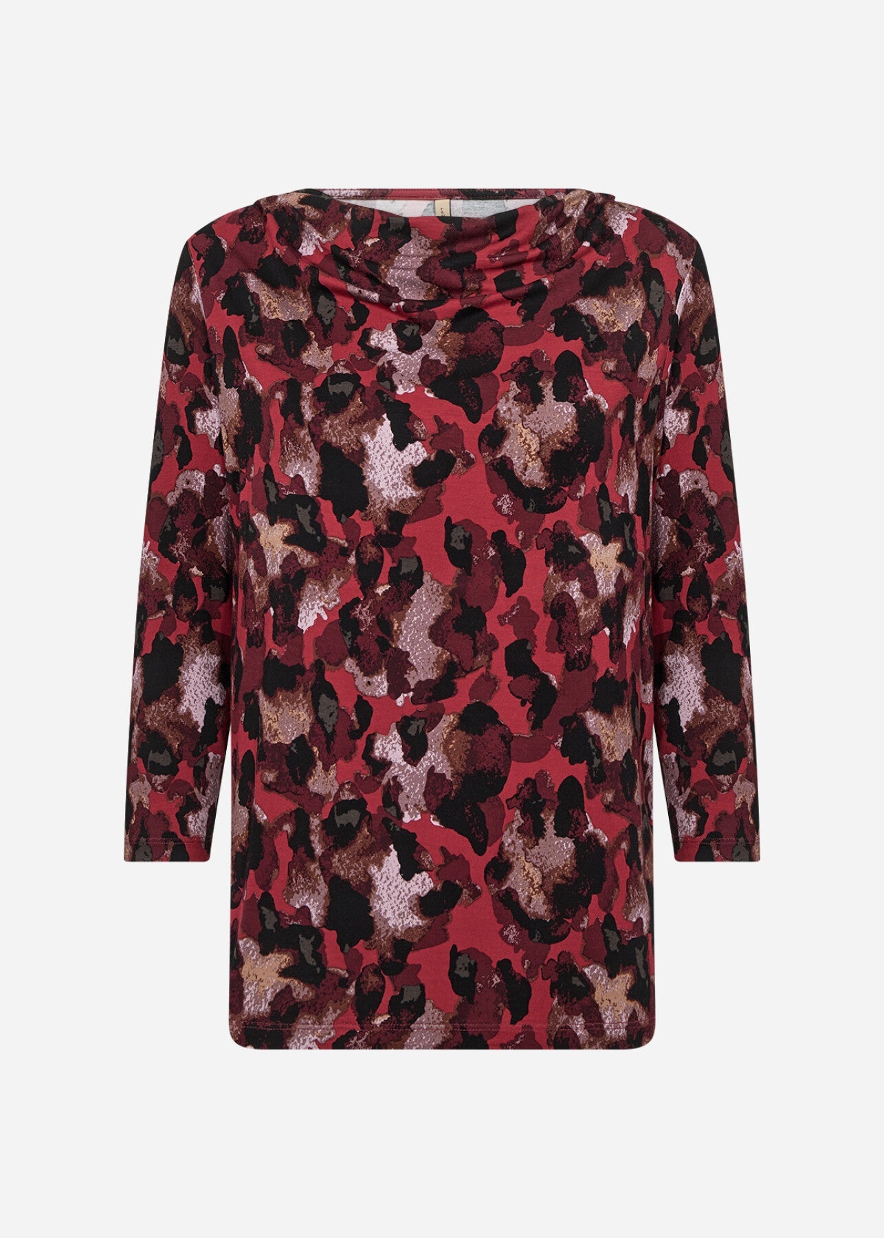 SC-MARICA AOP 342 Blus Mörkröd