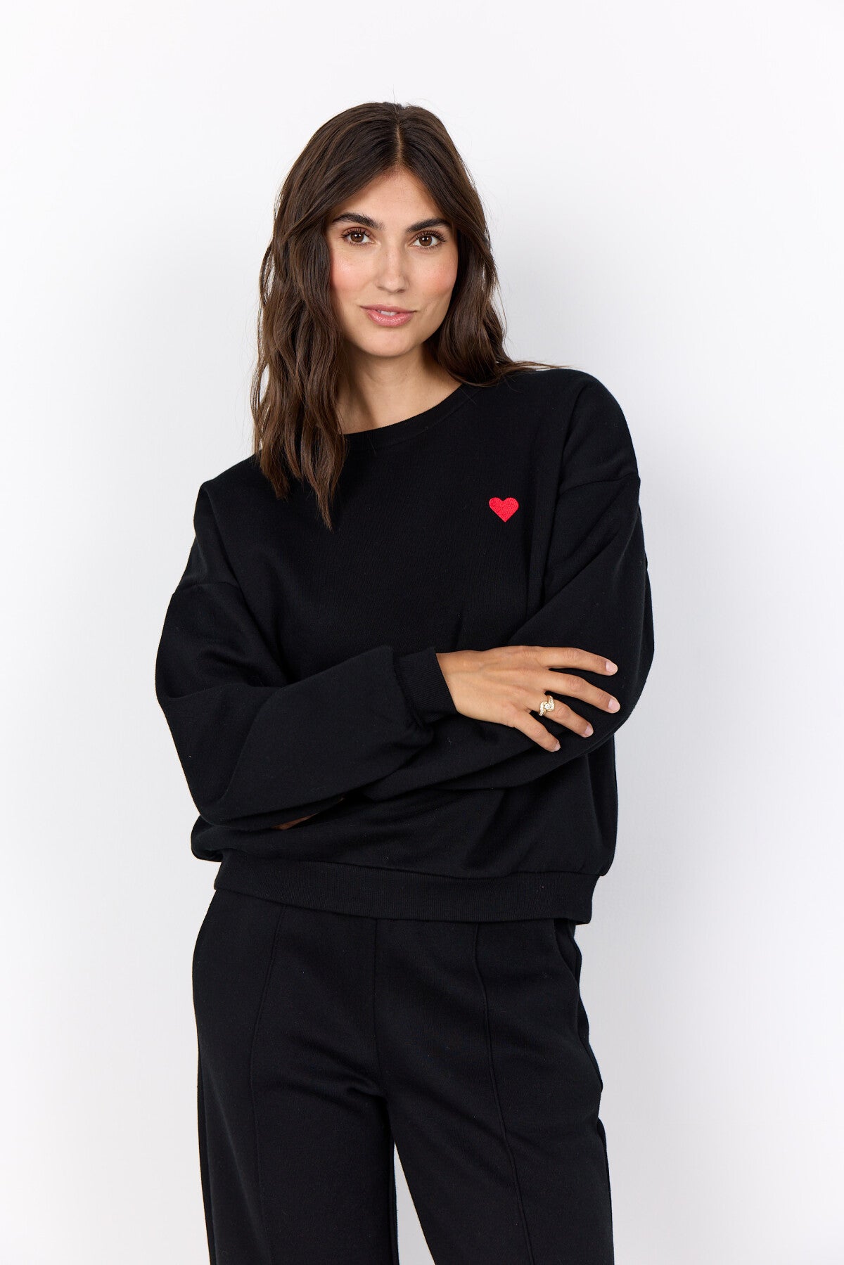 SC-ANGELIN 18 Sweatshirt Svart
