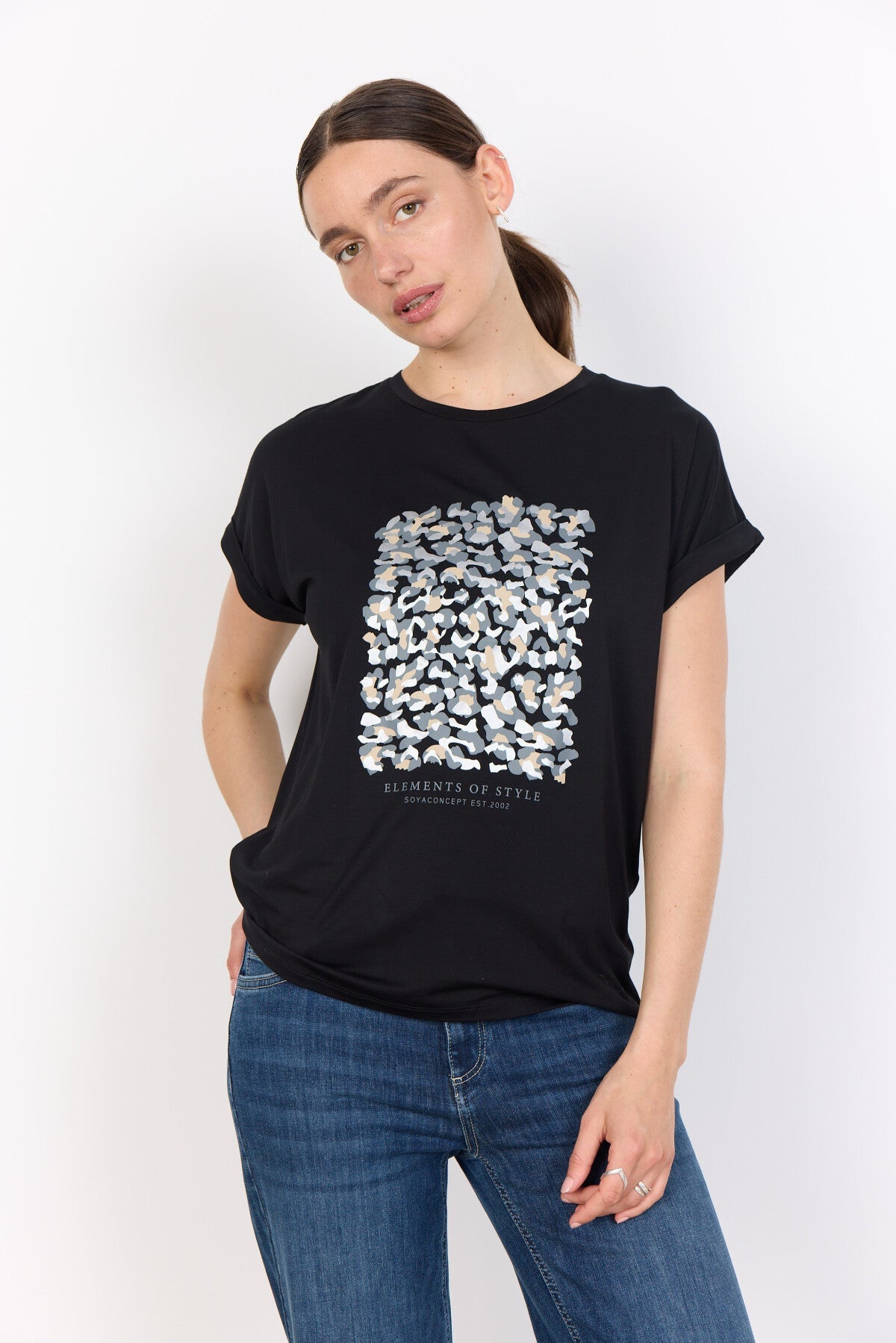 SC-MARICA FP 337 T-shirt Svart