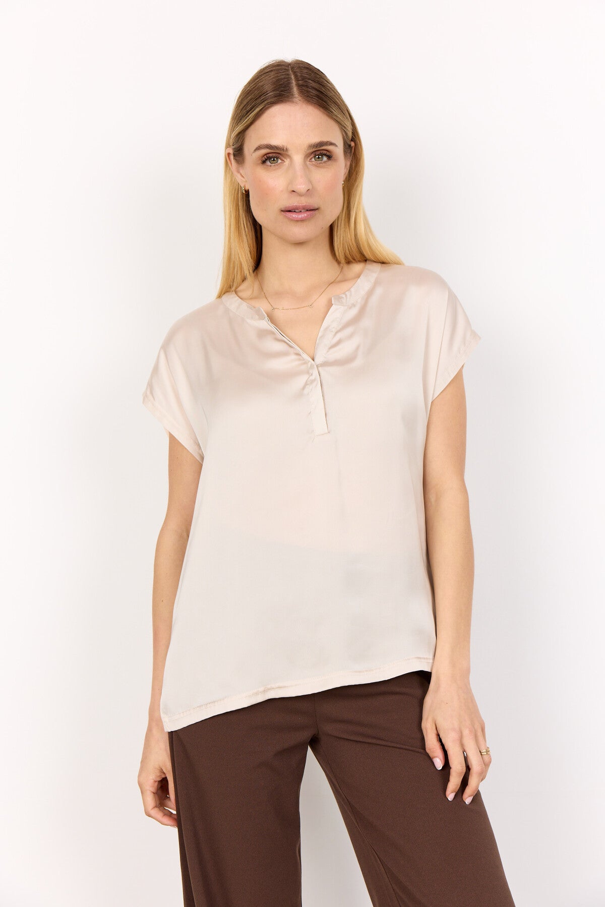 SC-THILDE 43 T-shirt Cream