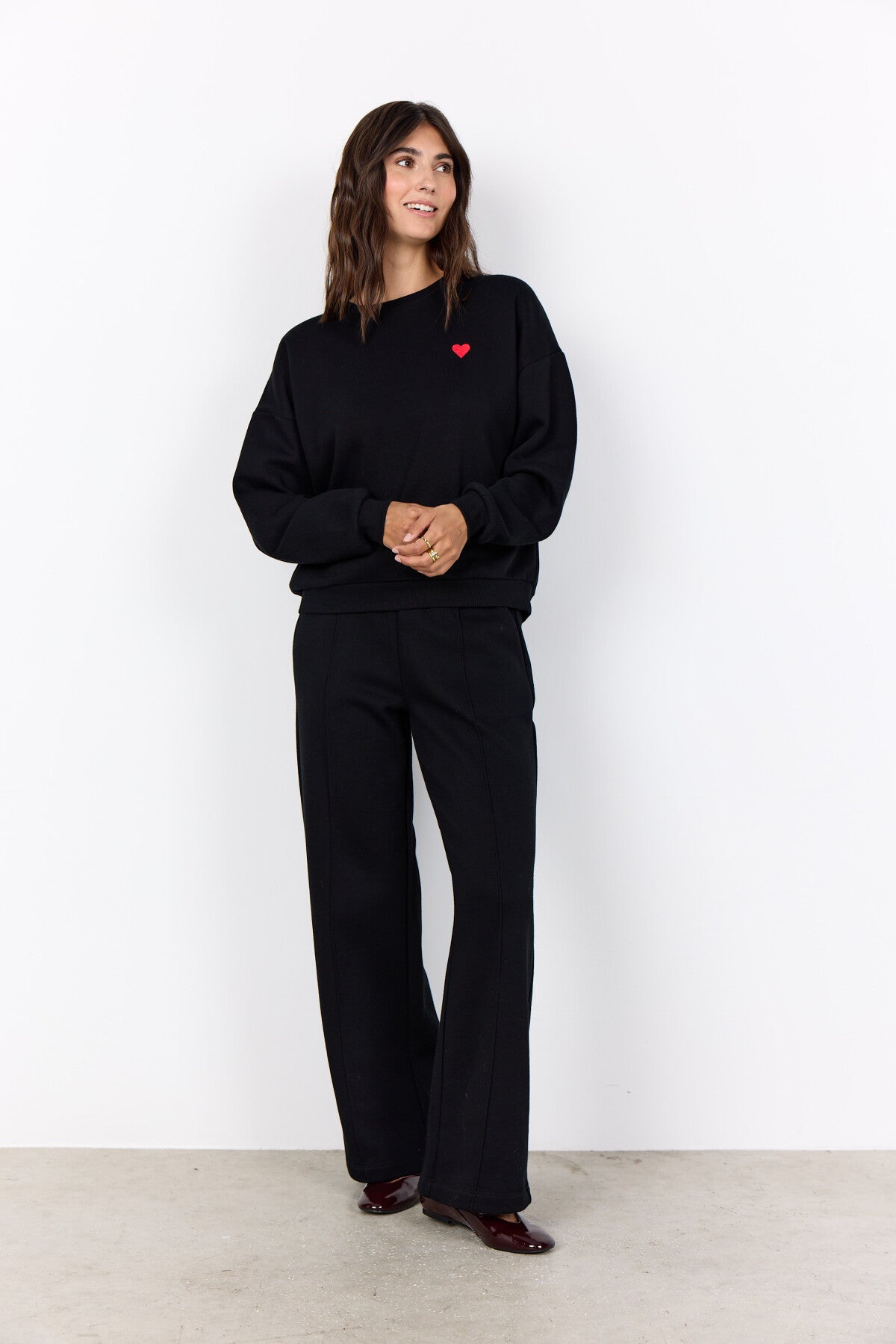 SC-ANGELIN 18 Sweatshirt Svart