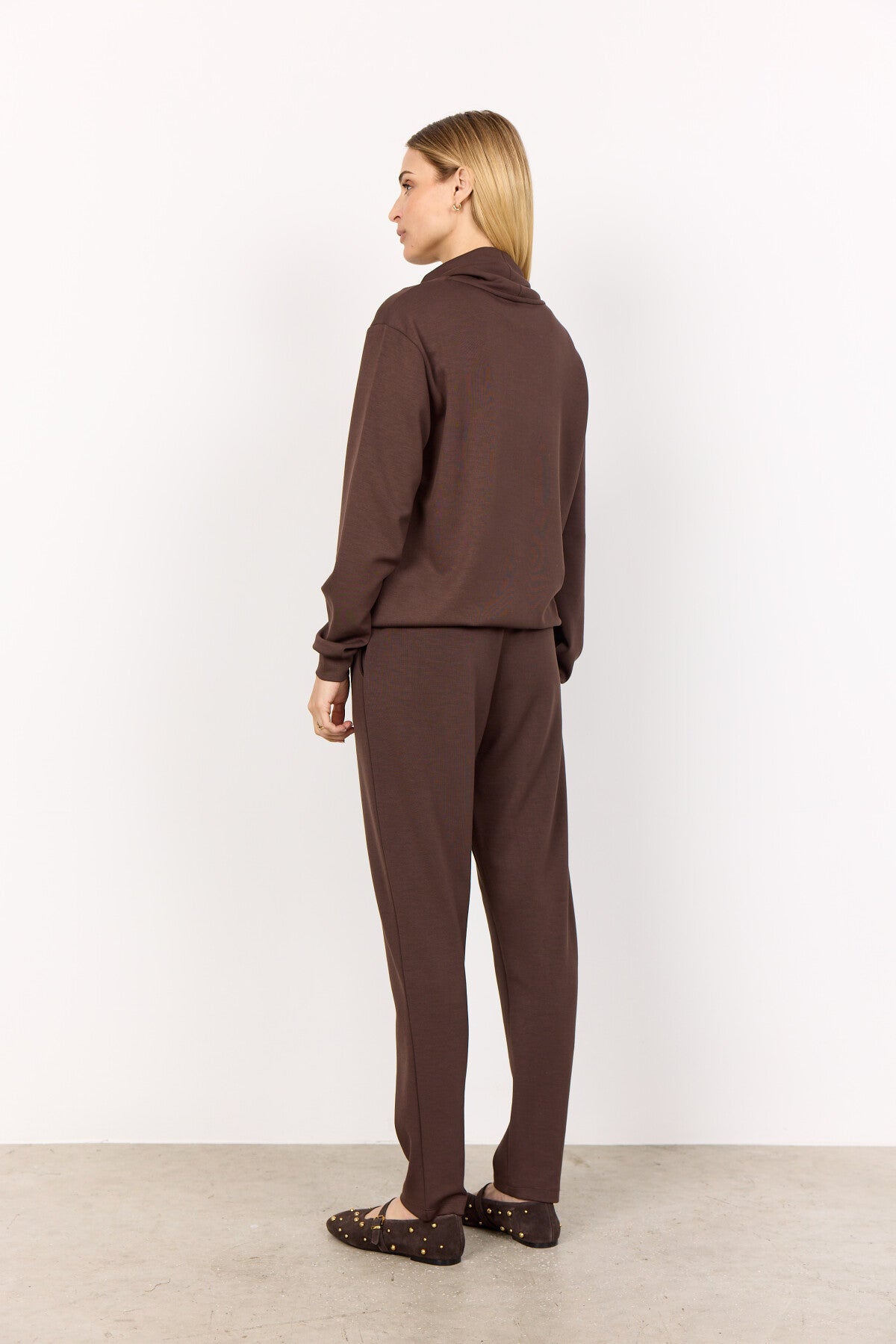 SC-BANU 125 Sweatshirt Mörkbrun