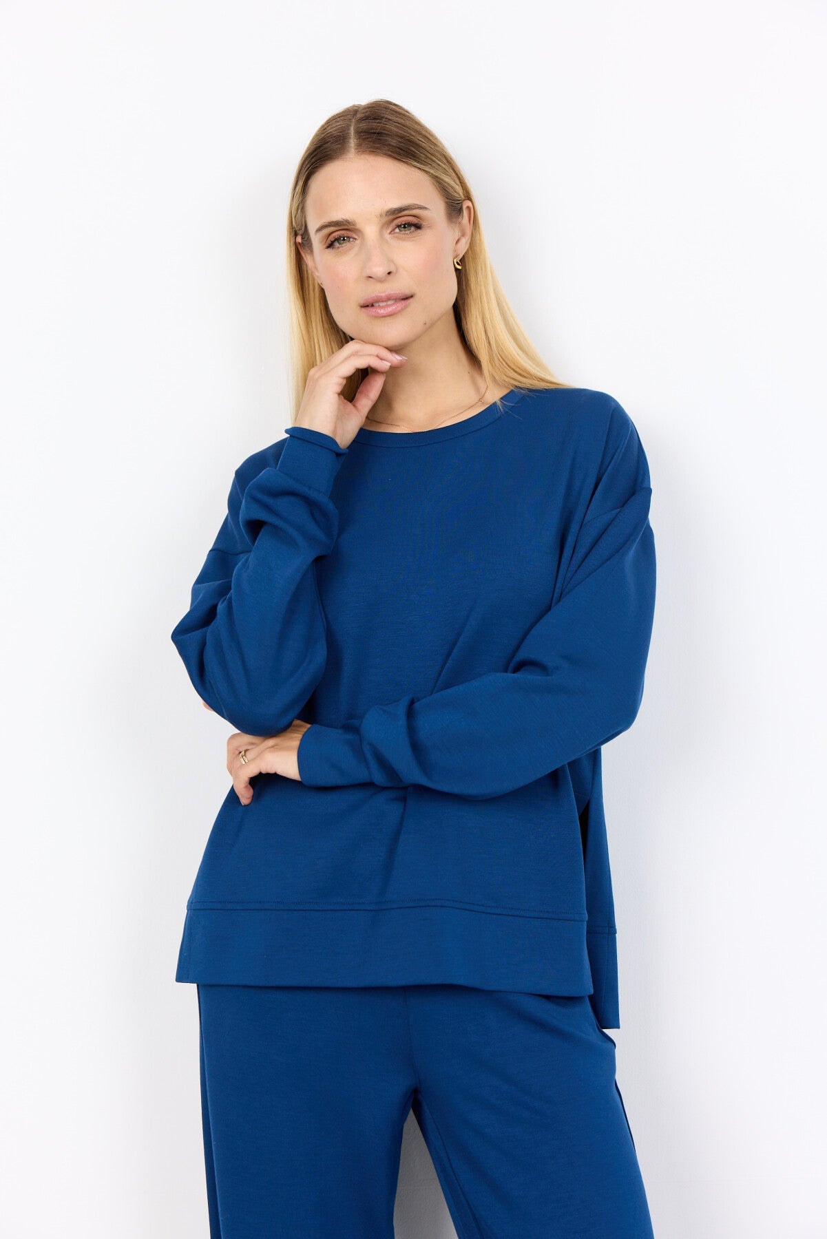 SC-BANU 164 Sweatshirt mörkblå
