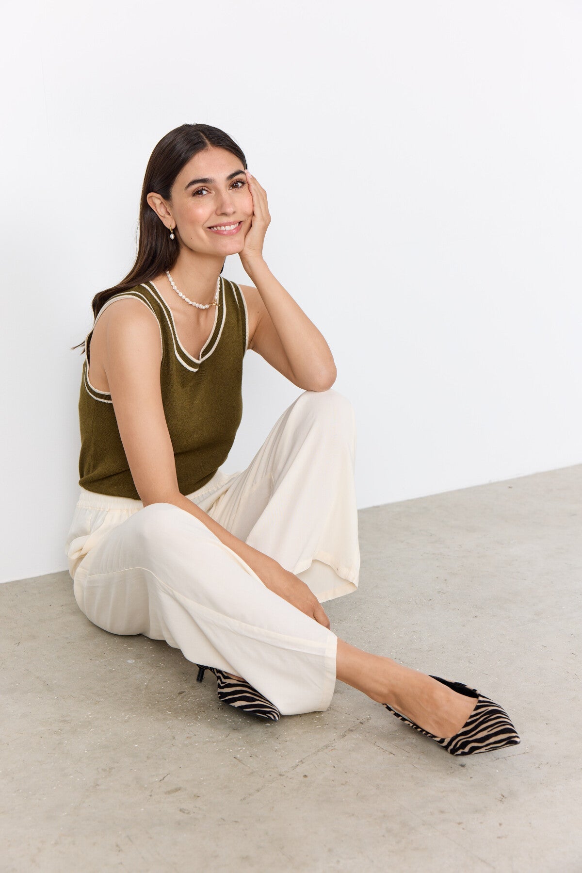 SC-RADIA 218-B Byxor Cream