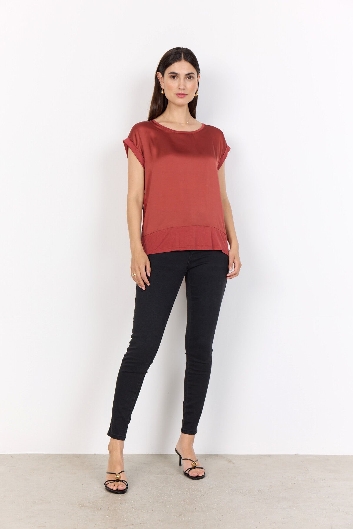 SC-THILDE 6 T-shirt Roströd