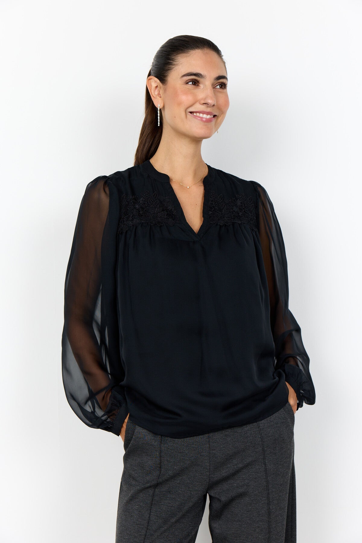 SC-ANNE 1 Blus Svart