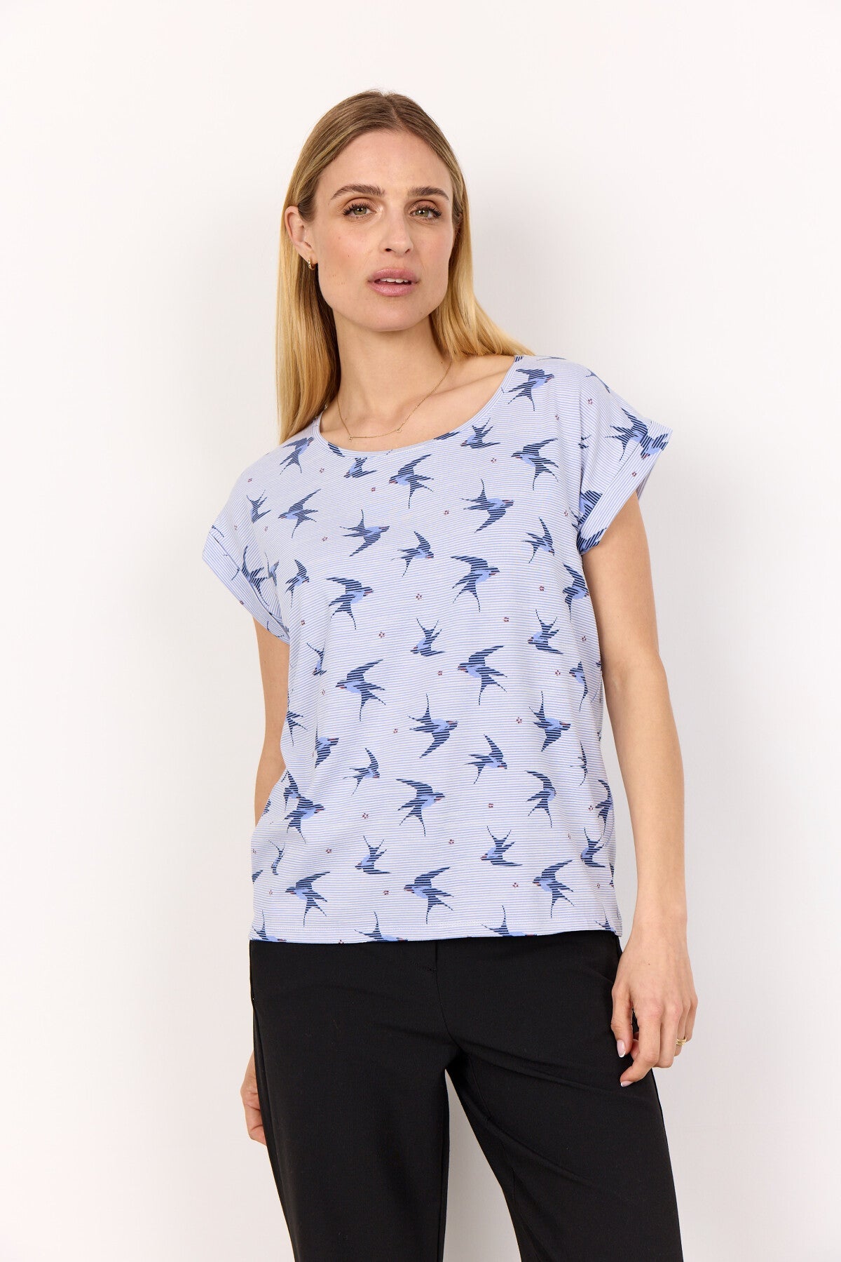 SC-GALINA 62 T-shirt Ljusblå