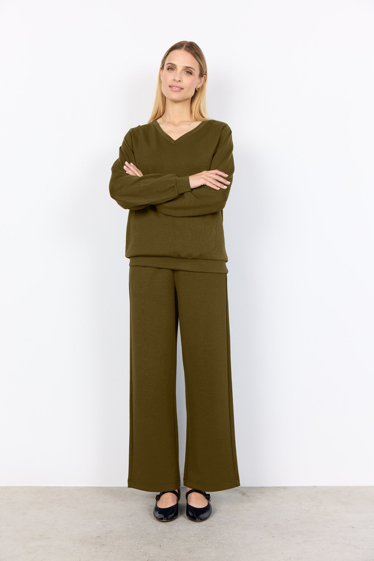 SC-BANU 194 Blus Mörkgrön