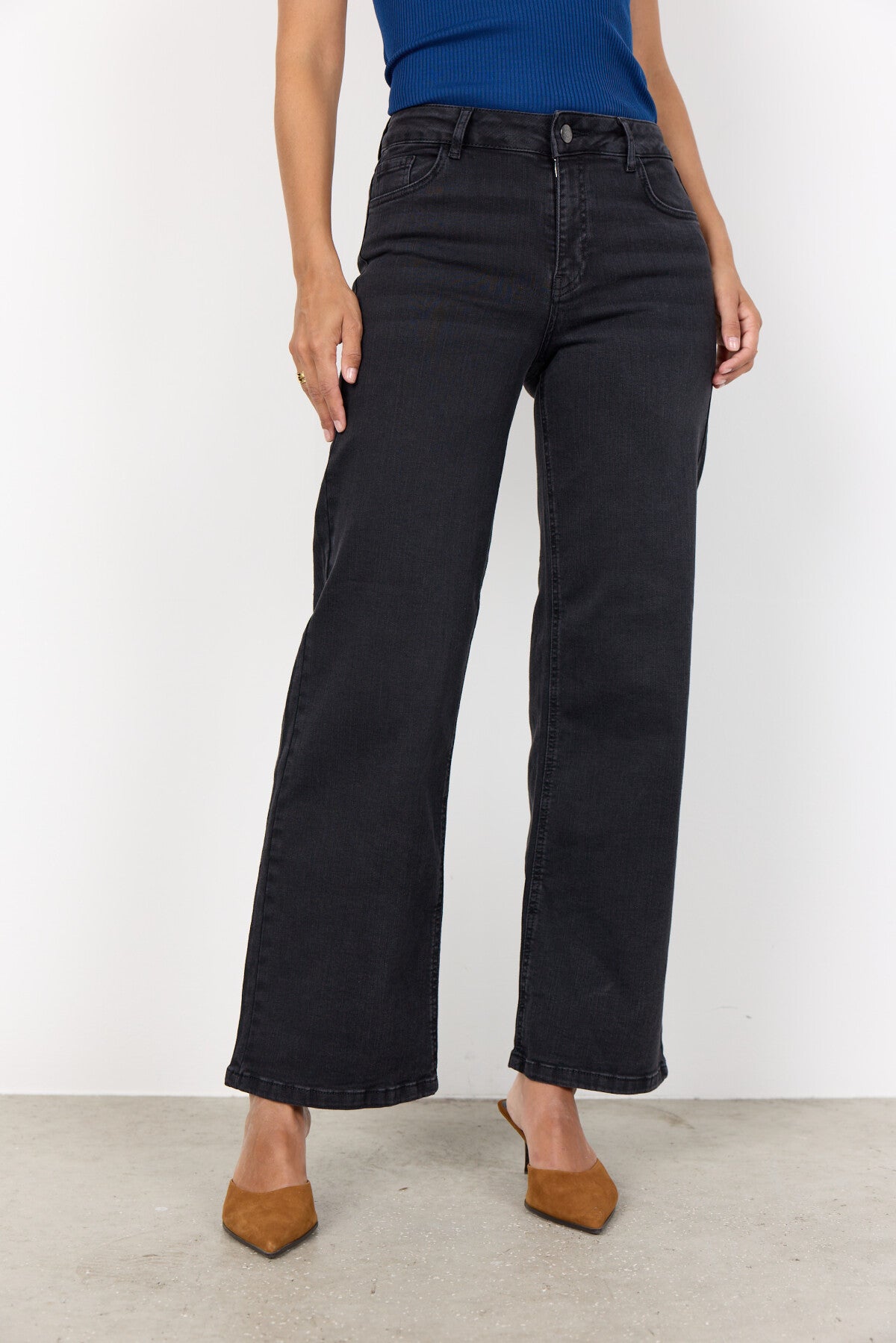 SC-KIMBERLY 24-B Jeans Mörkgrå