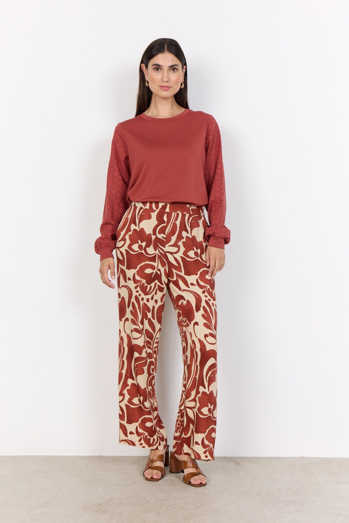 SC-BANU 247 Sweatshirt Roströd