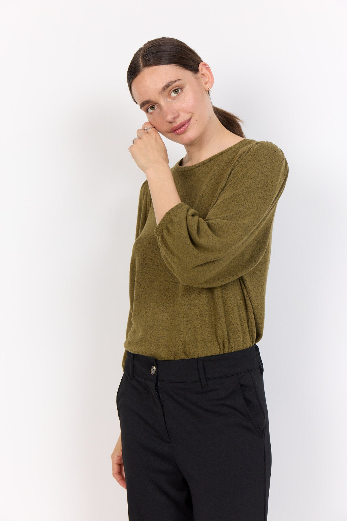 SC-BIARA 116 Blus Oliv
