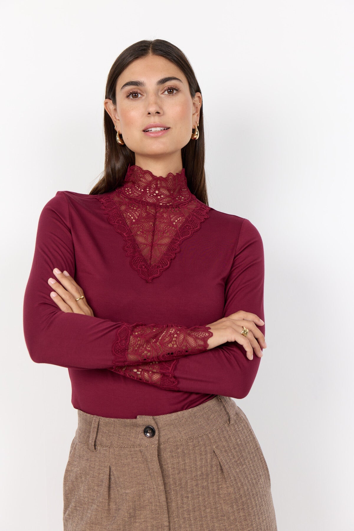 SC-MARICA 20 T-shirt Bordeaux