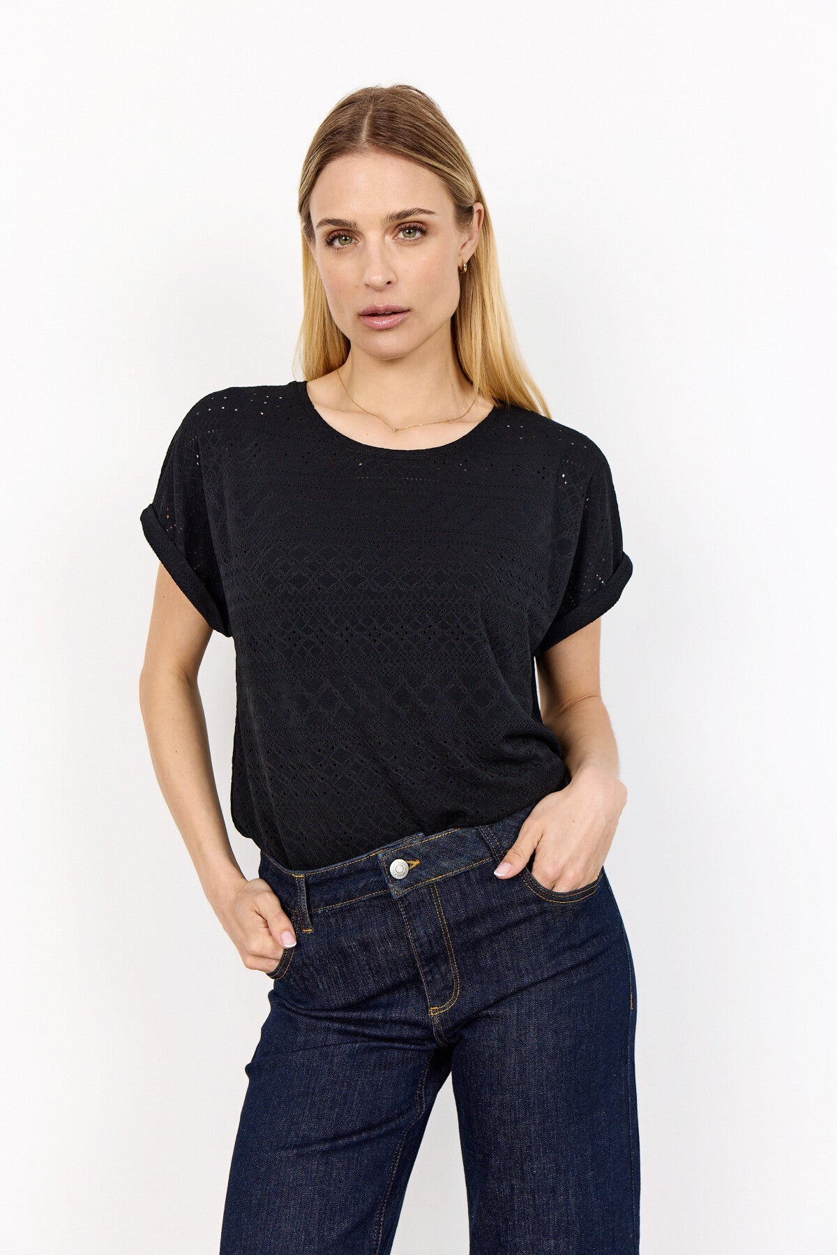 SC-SATINE 2 T-shirt Svart