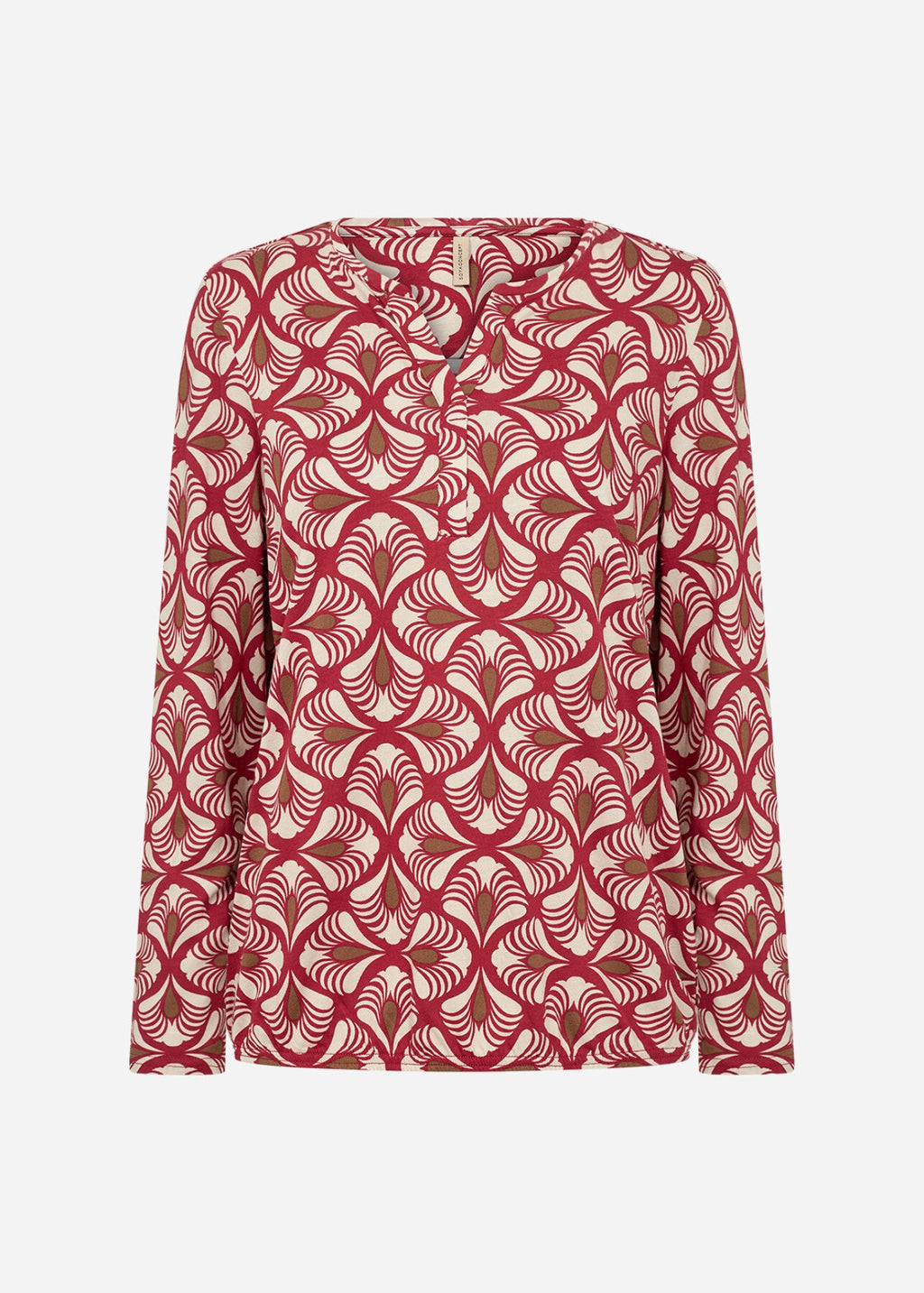 SC-FELICITY AOP 526 Blus Röd