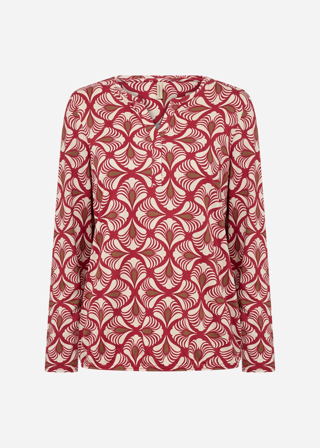 SC-FELICITY AOP 526 Blus Röd