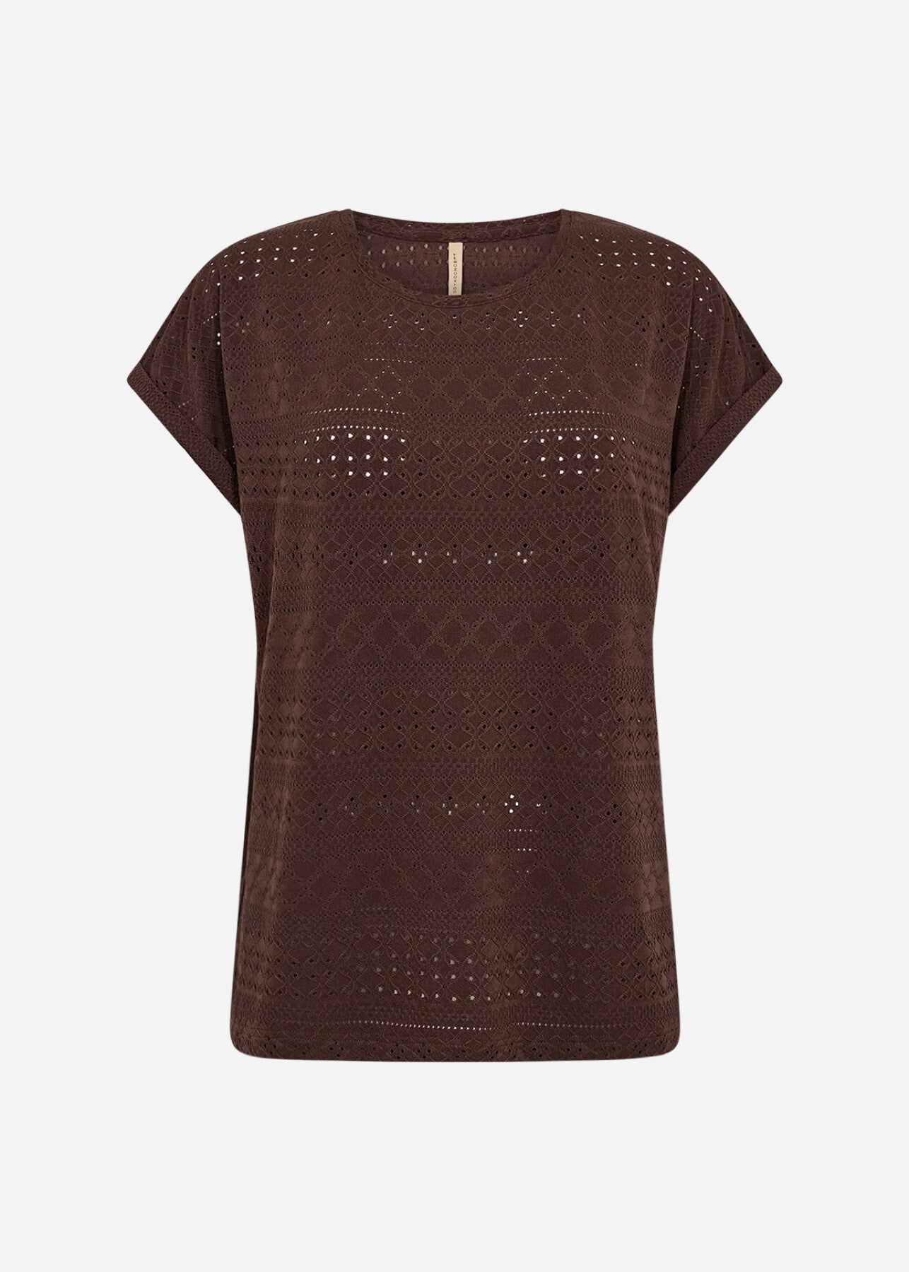 SC-SATINE 2 T-shirt Mörkbrun