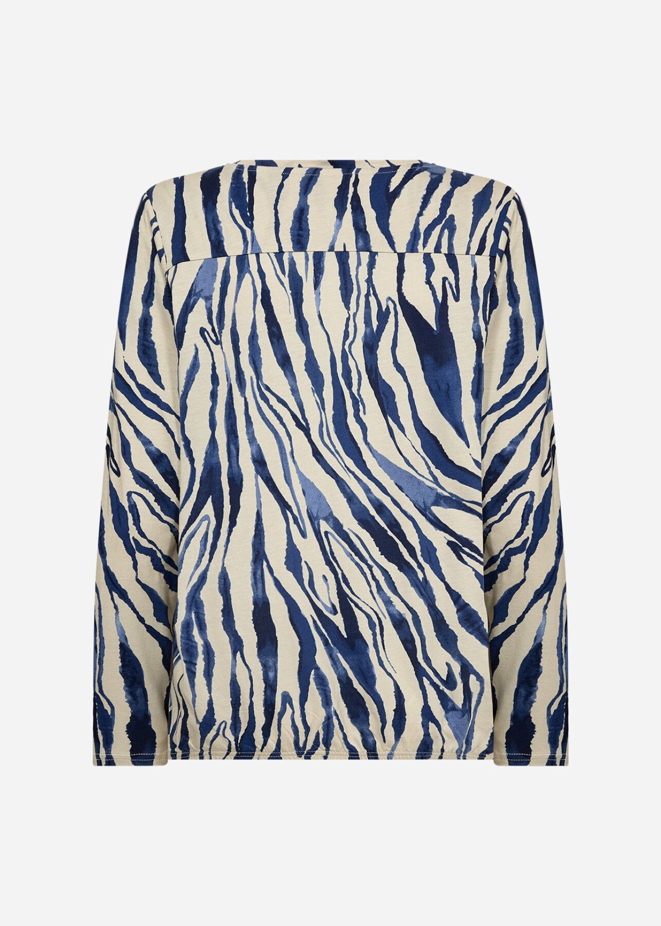 SC-FELICITY AOP 522 Blus mörkblå