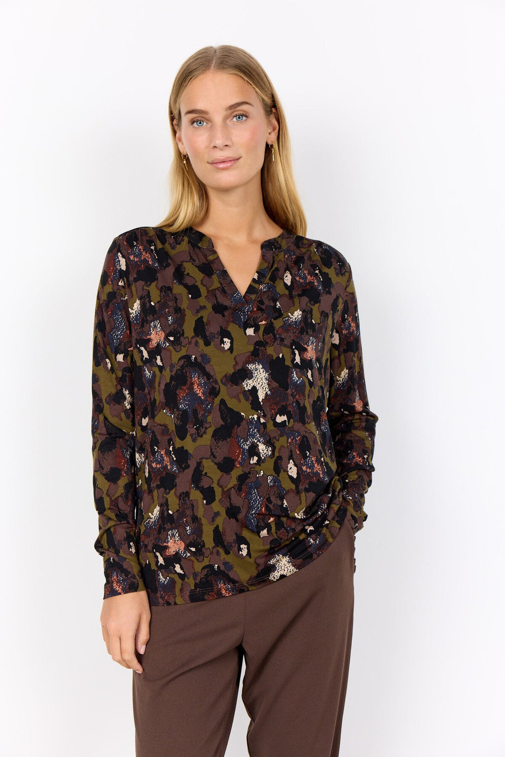 SC-MARICA AOP 341 Blus Mörkgrön