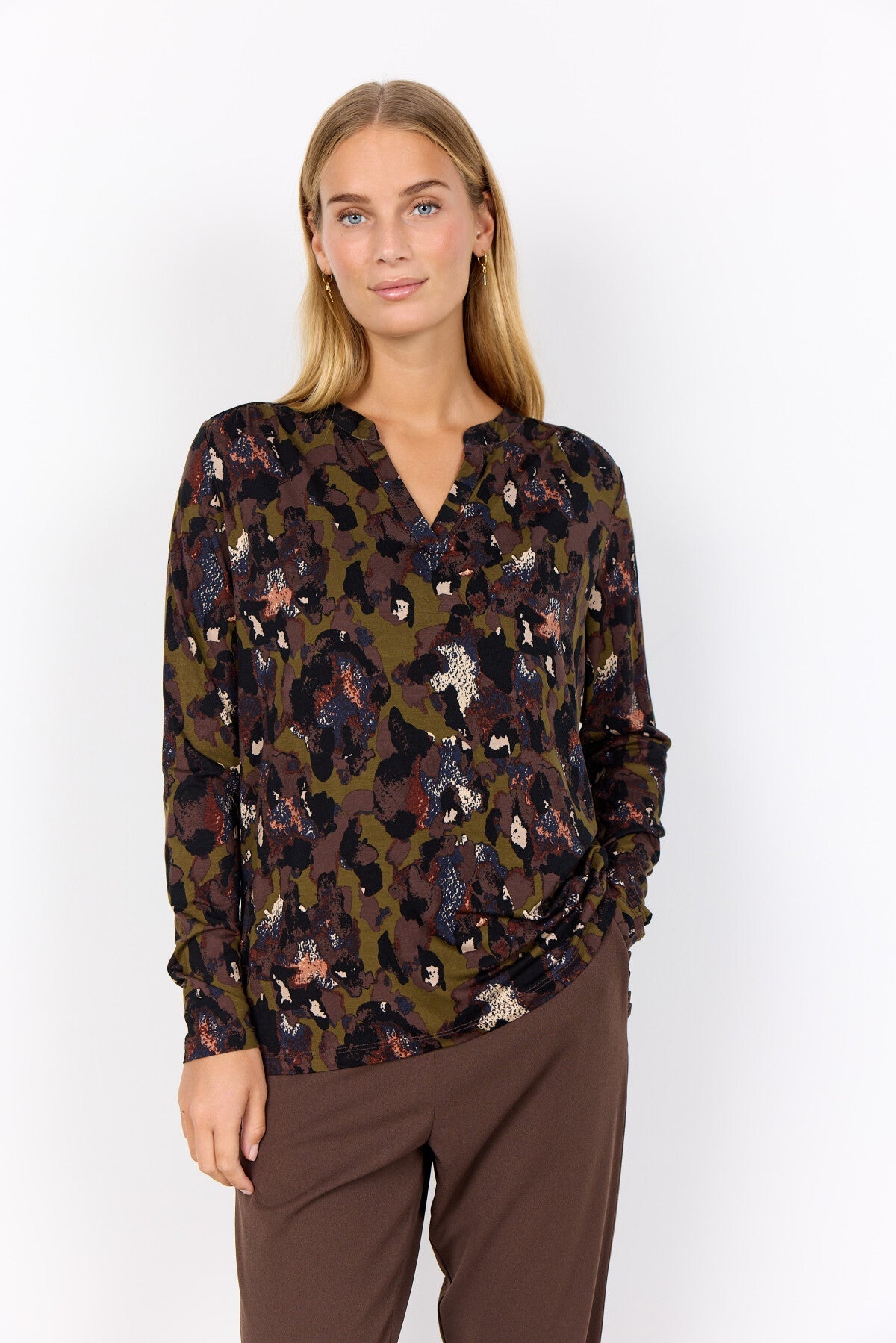 SC-MARICA AOP 341 Blus Mörkgrön