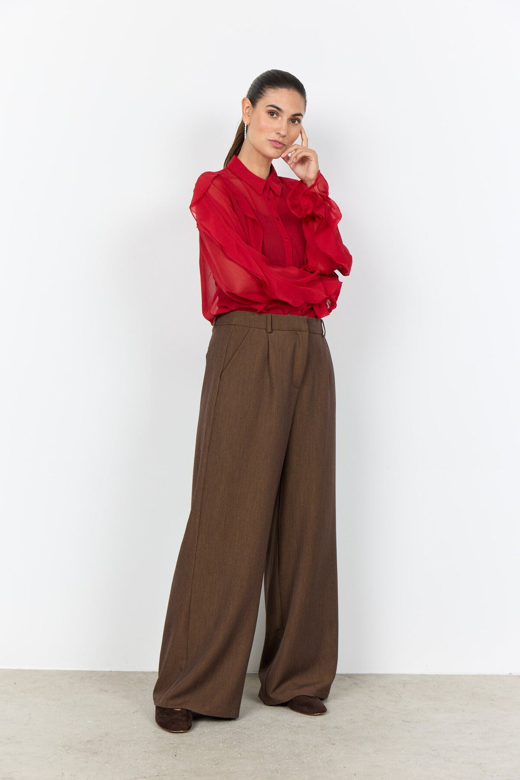 SC-NAIA 5 Skjorta Röd