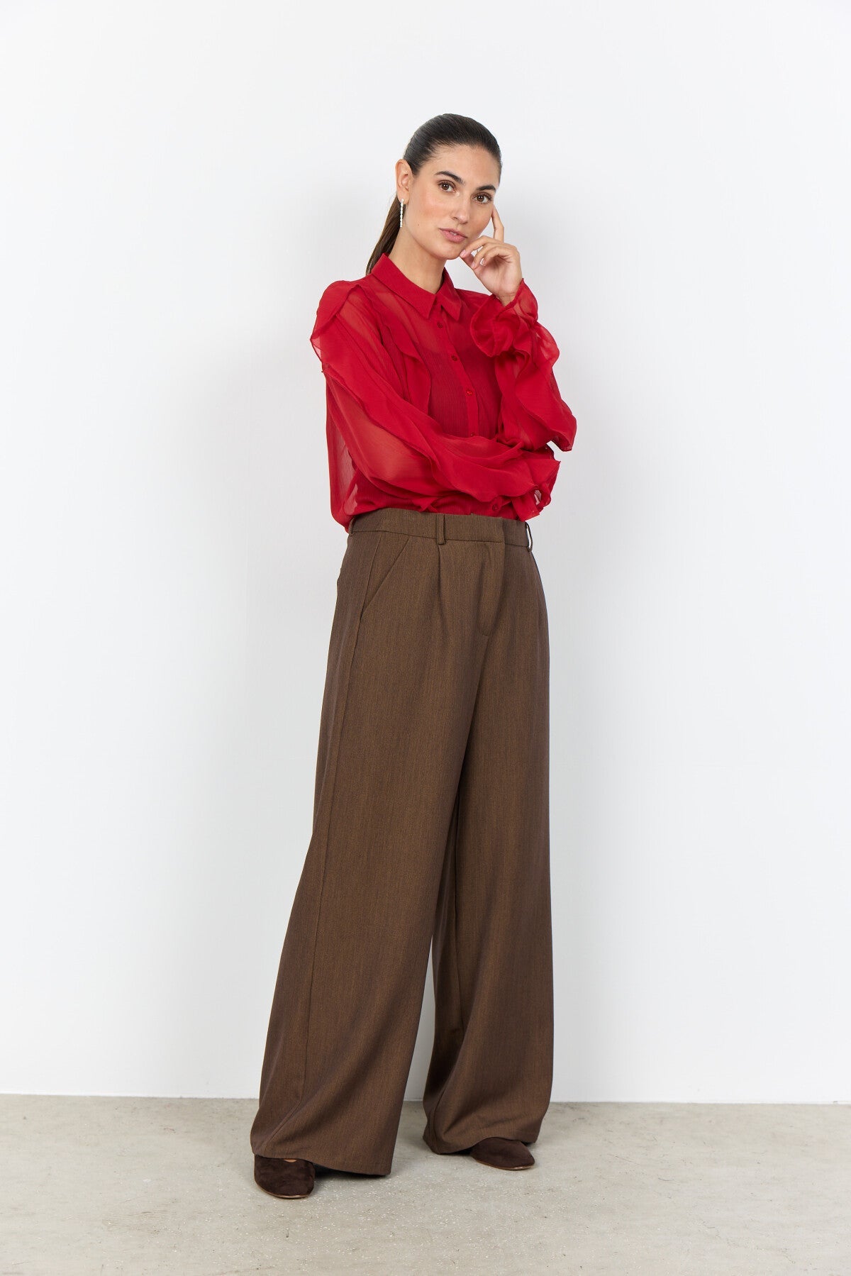 SC-NAIA 5 Skjorta Röd