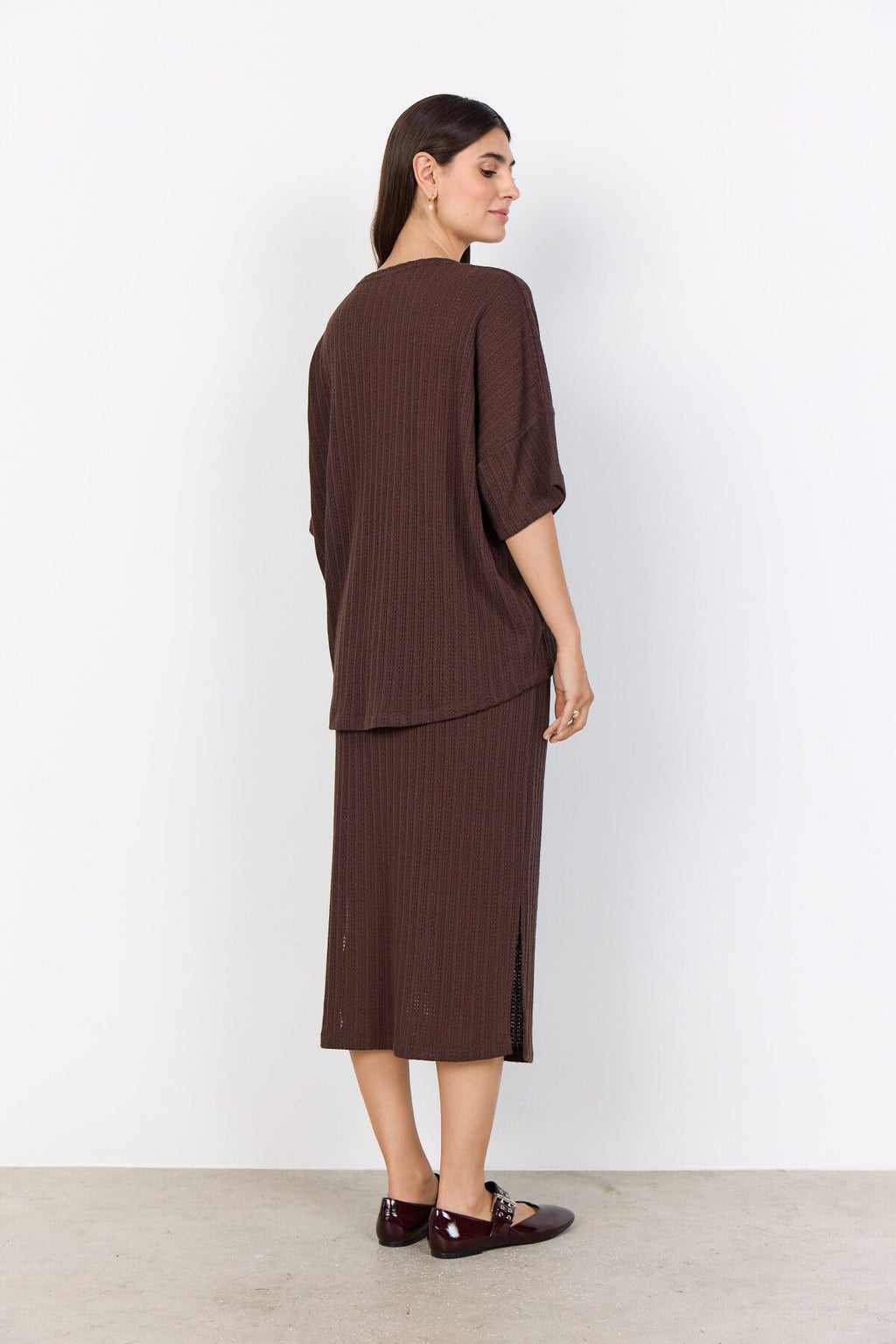 SC-SHONAS 2 Blus Mörkbrun