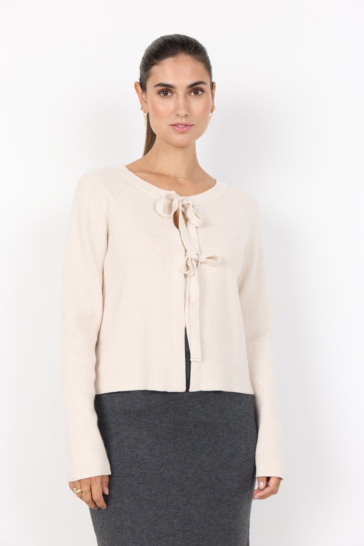 SC-KANITA 26 Cardigan Cream