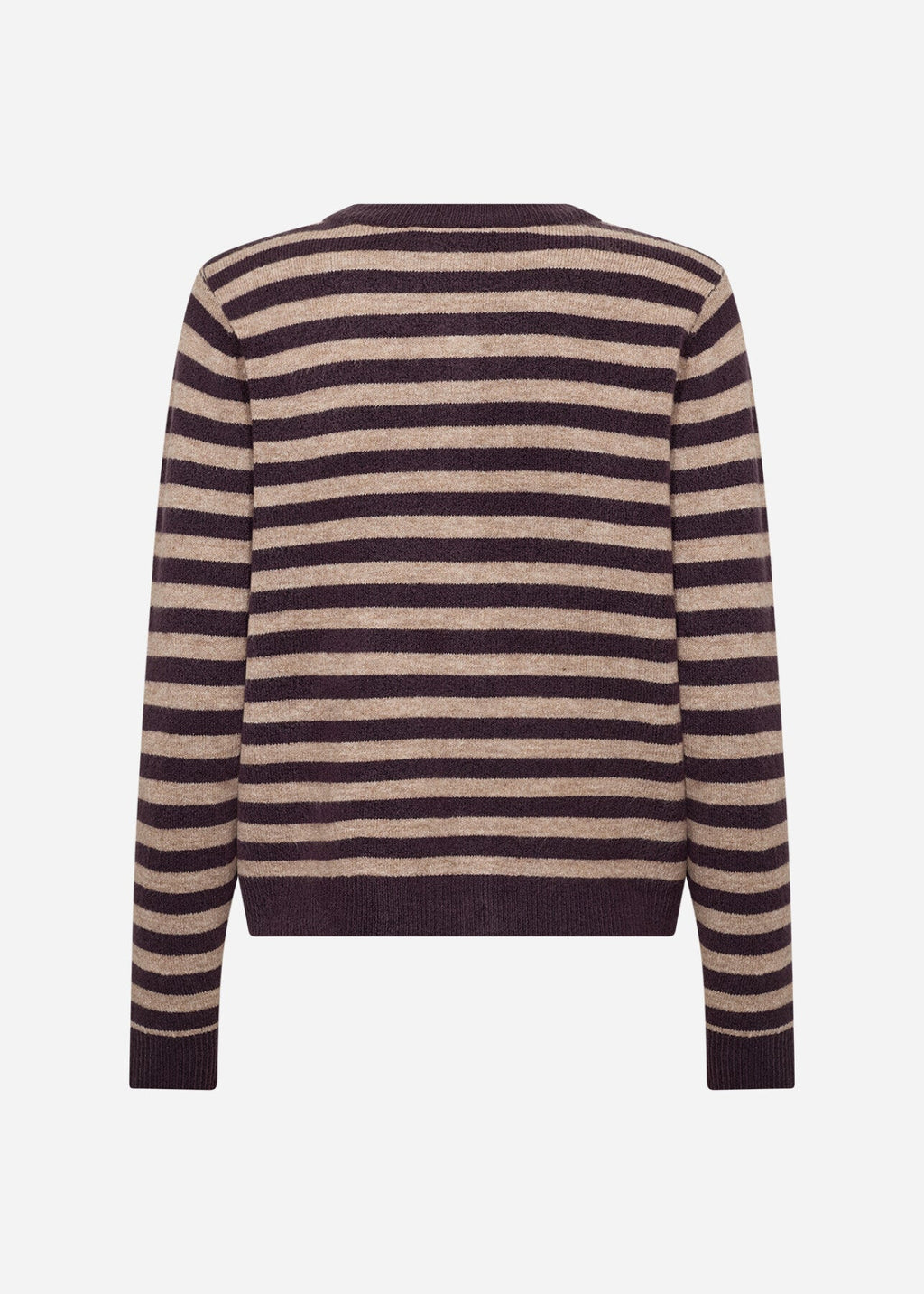 SC-ORLEAN STRIPE 13 Cardigan Lila