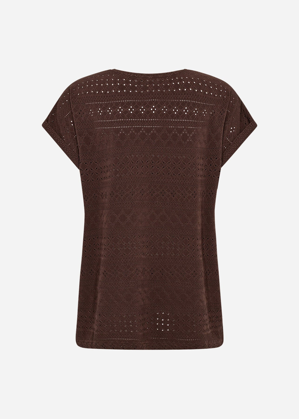 SC-SATINE 2 T-shirt Mörkbrun