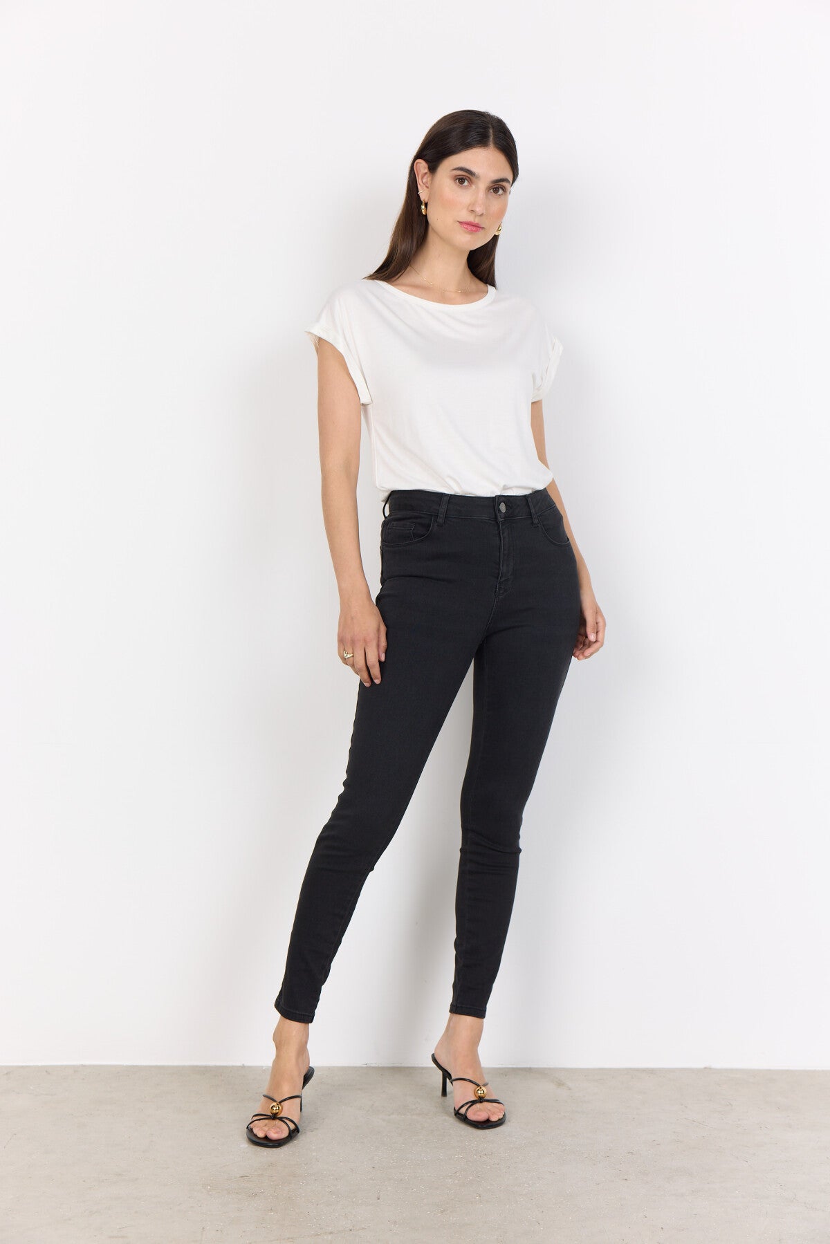SC-KIMBERLY PATRIZIA 10-B Jeans Mörkgrå
