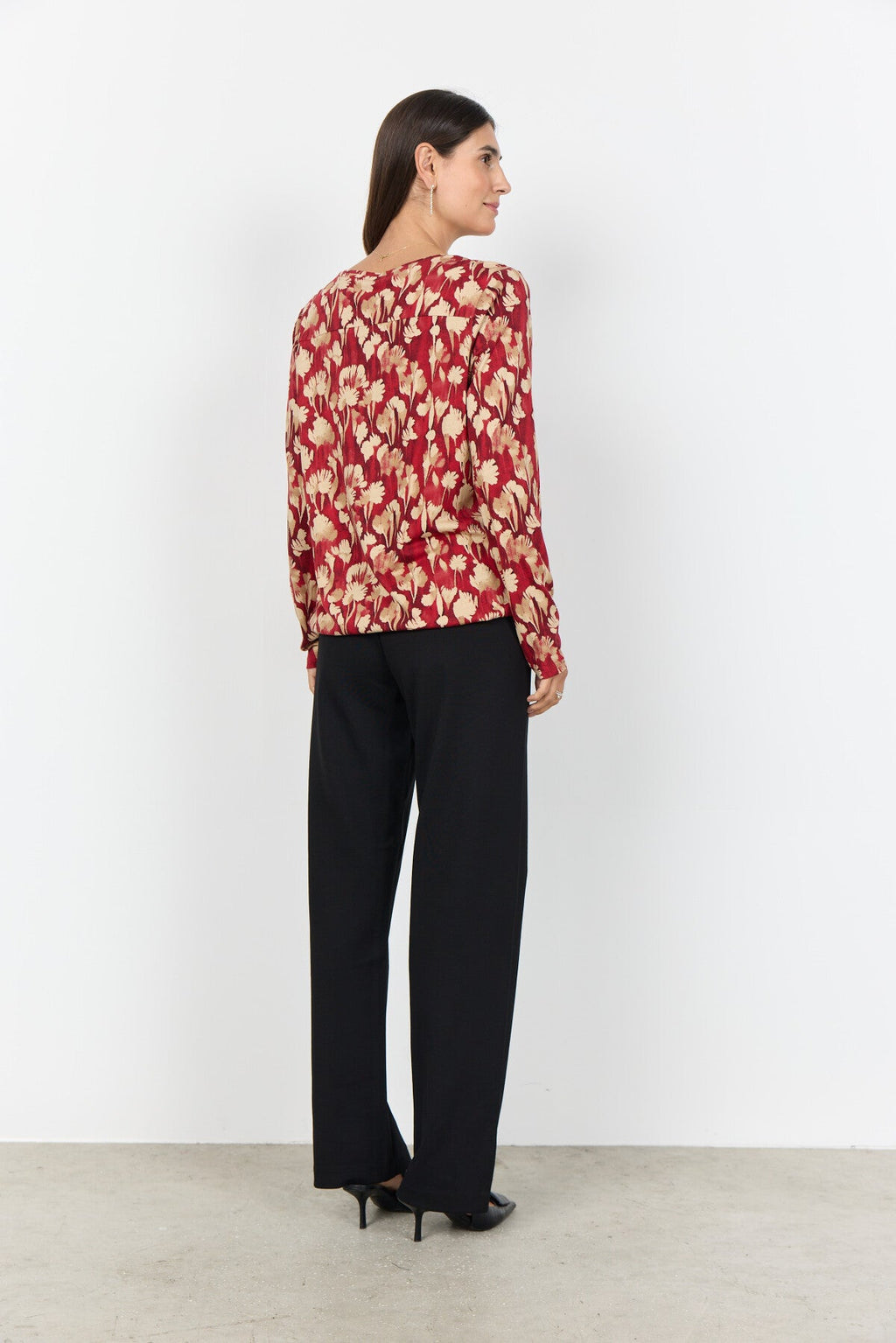 SC-FELICITY AOP 525 Blus Röd