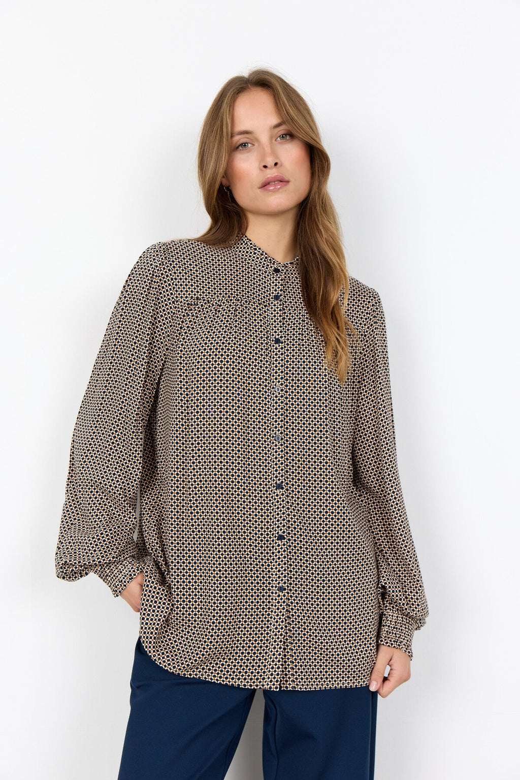 SC-ANITA 2 Skjorta mörkblå